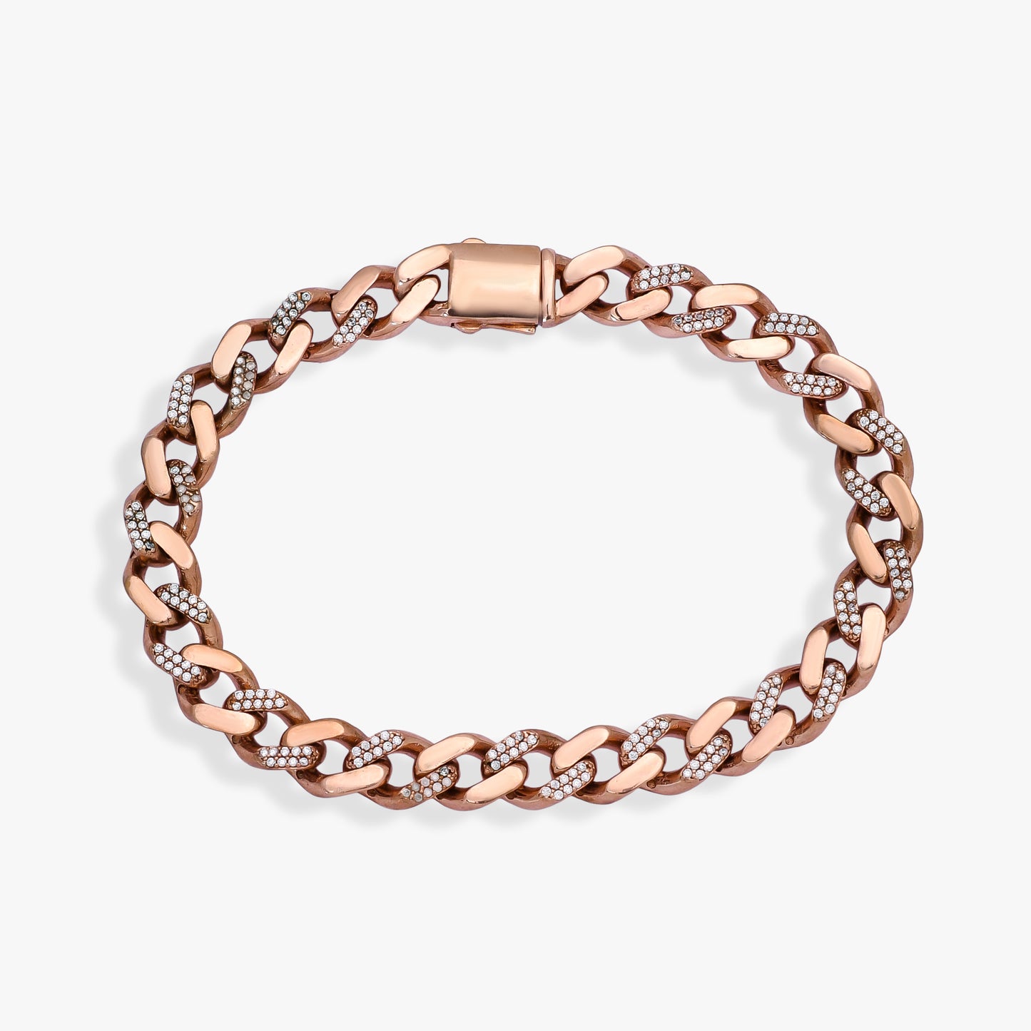 Men's Rose Gold Cuban Chain