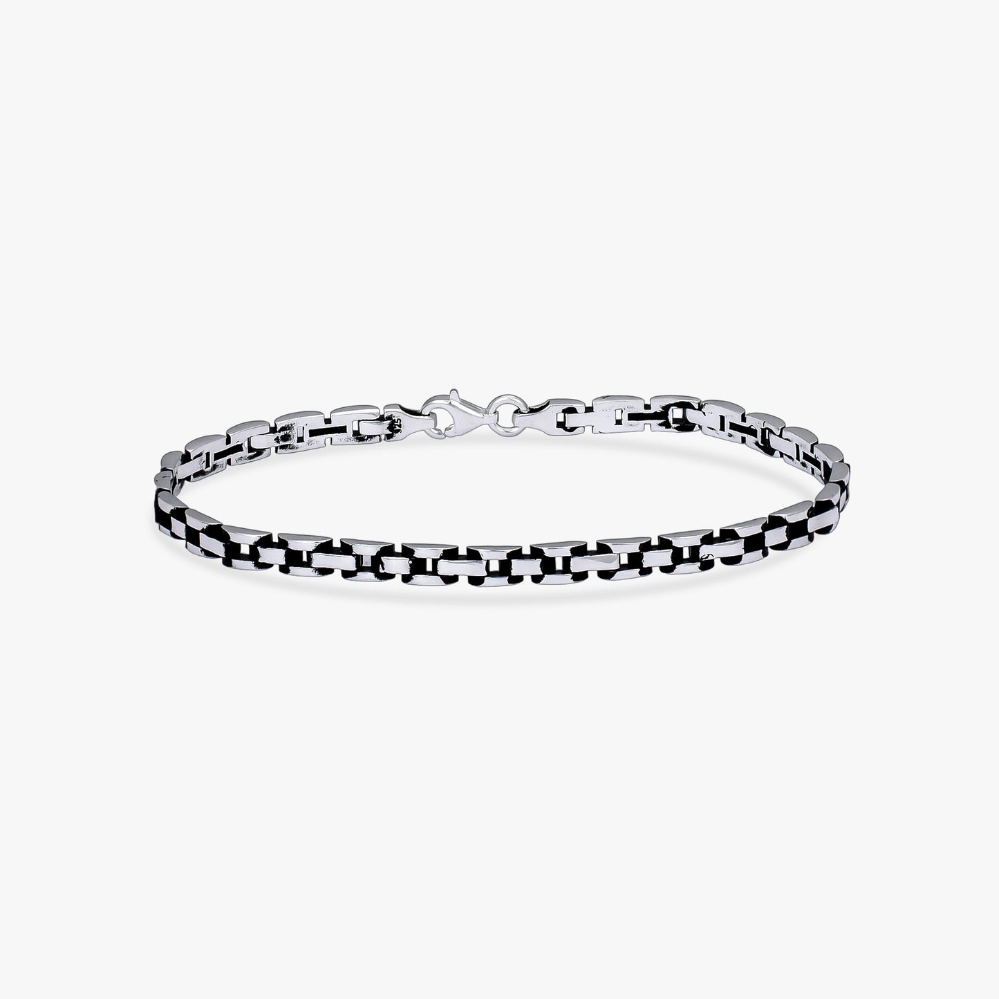 Sleek Silver Box Chain