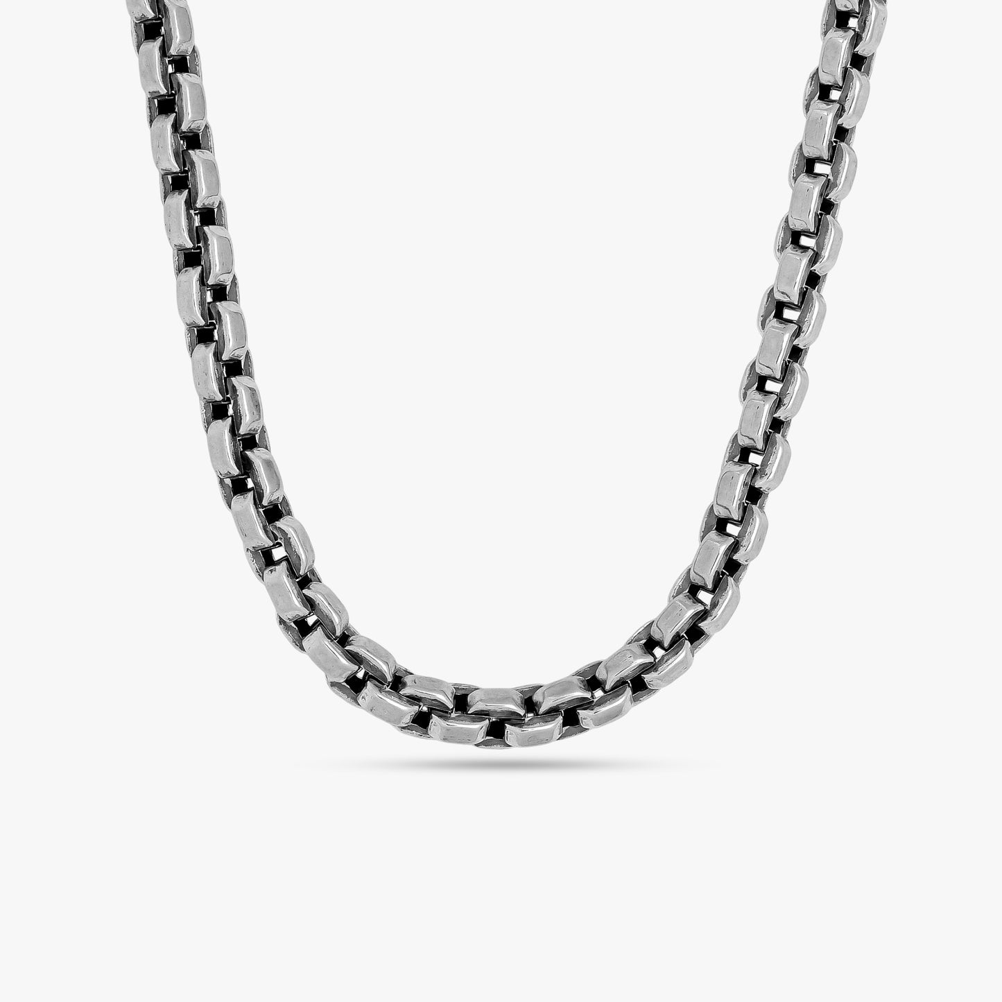 Men’s Silver Box Chain