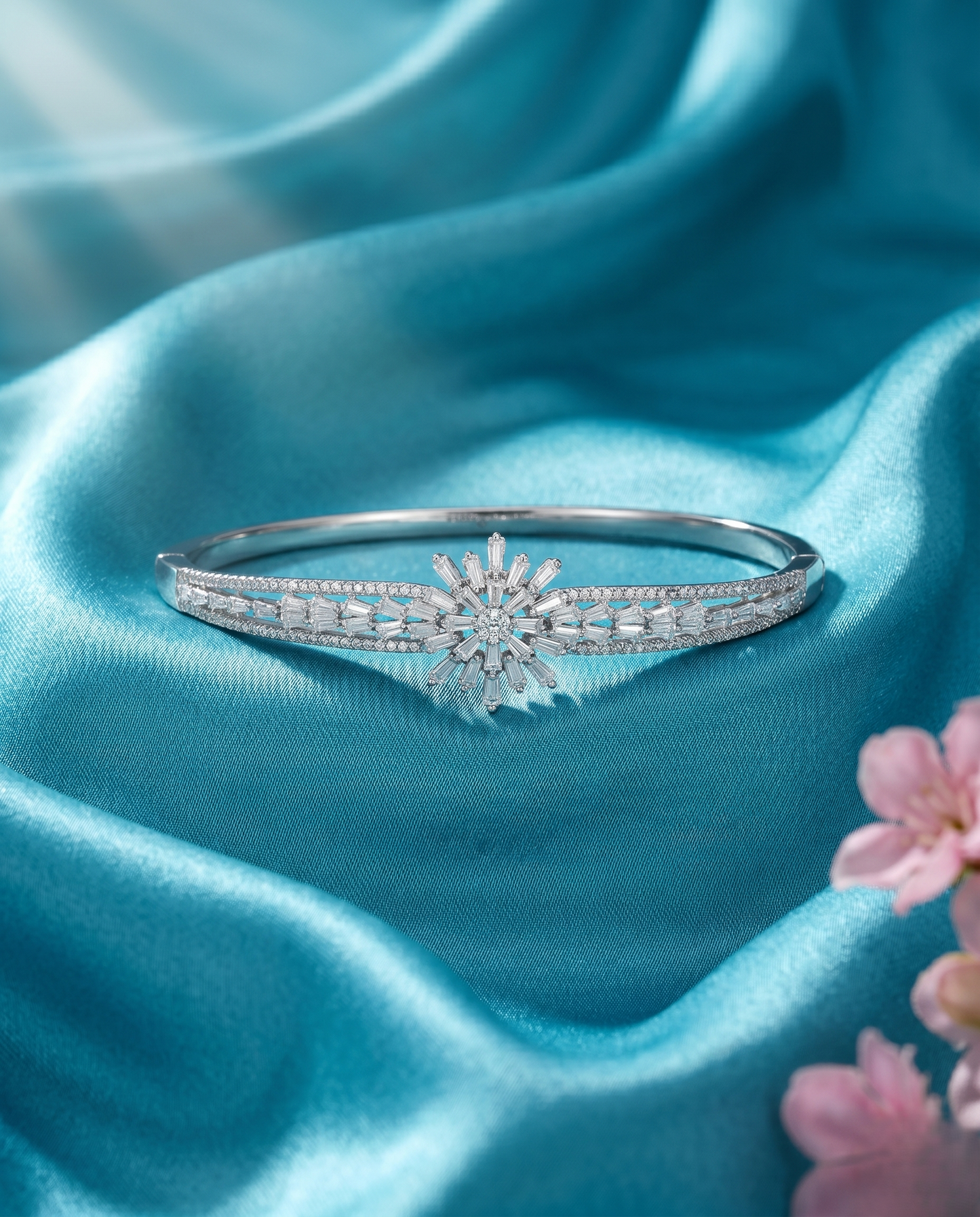 The Stellar Solitaire Bangle