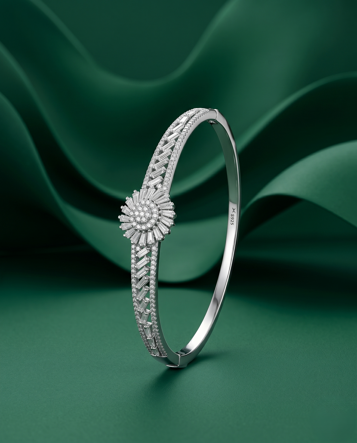 Elegant Radiant Sunflower Kada