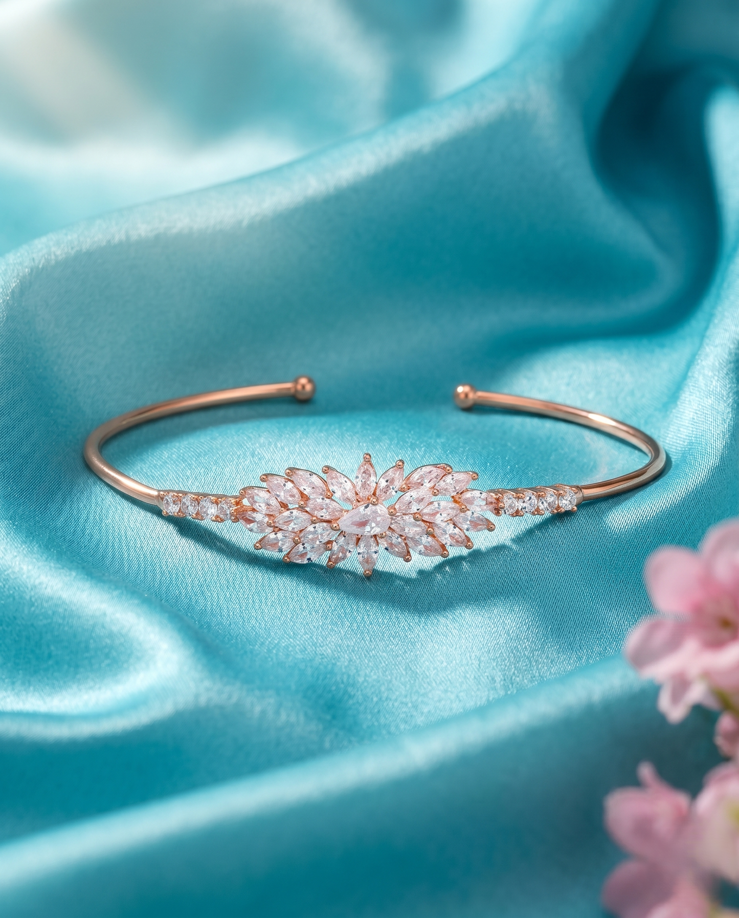 Nova Marquise-Cluster Bracelet