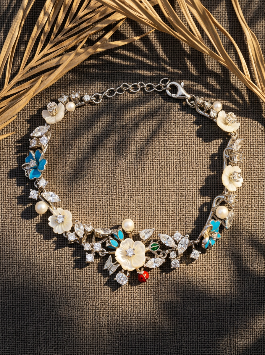White Mercury Bracelet
