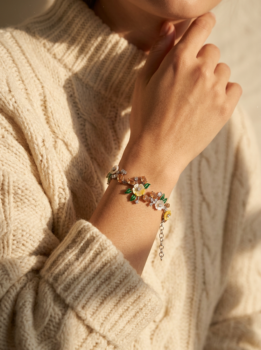 Raw Opaline Bracelet