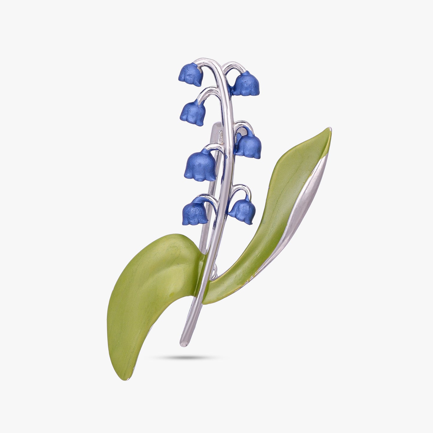 Vintage Botanical Lily Brooch