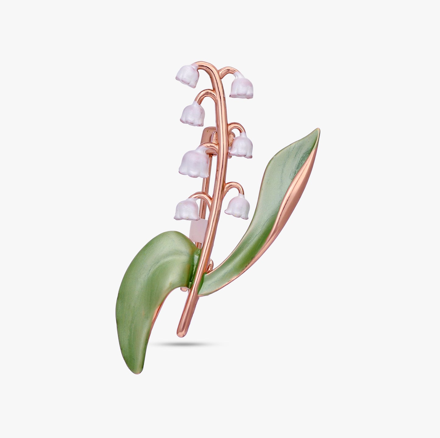 Vintage Botanical Lily Brooch