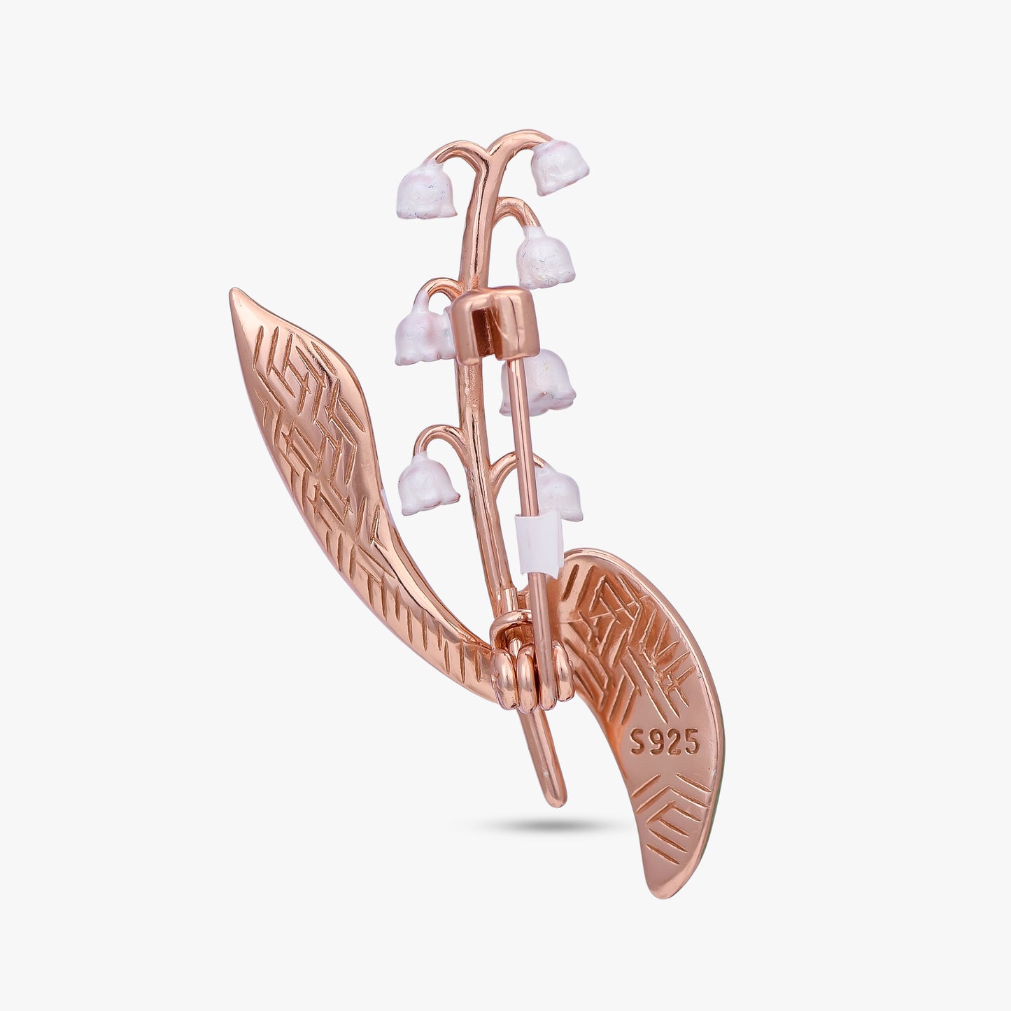 Vintage Botanical Lily Brooch