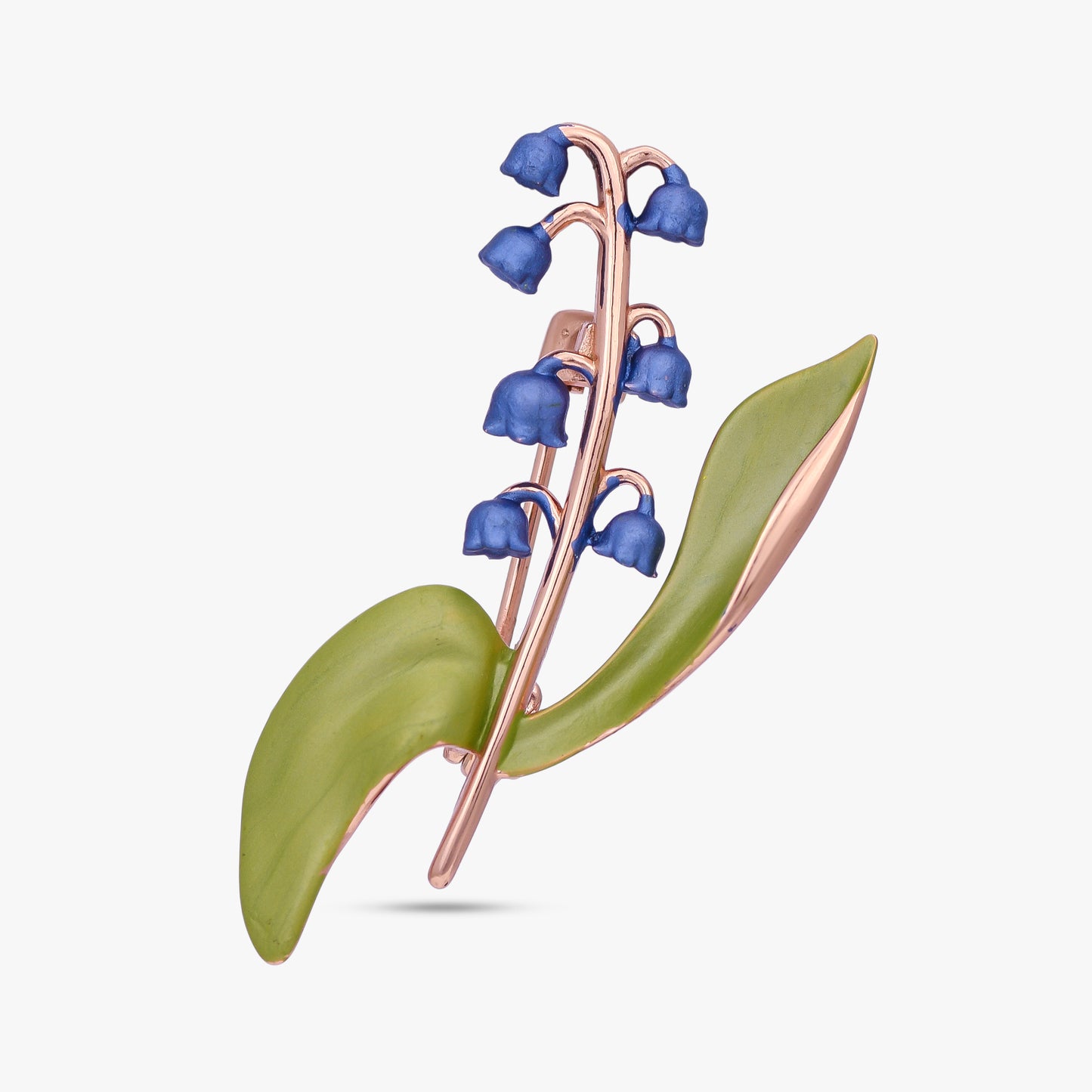 Vintage Botanical Lily Brooch