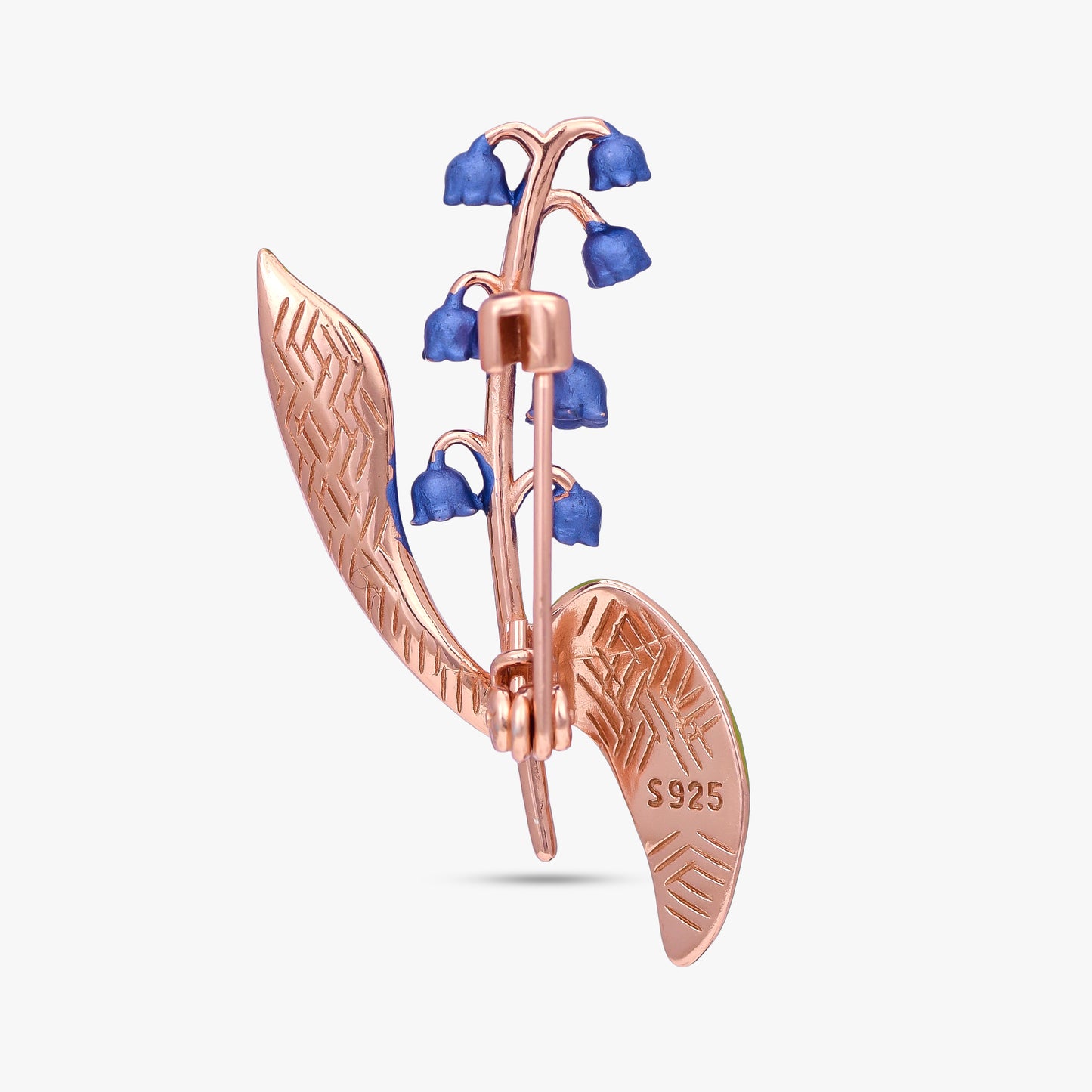 Vintage Botanical Lily Brooch