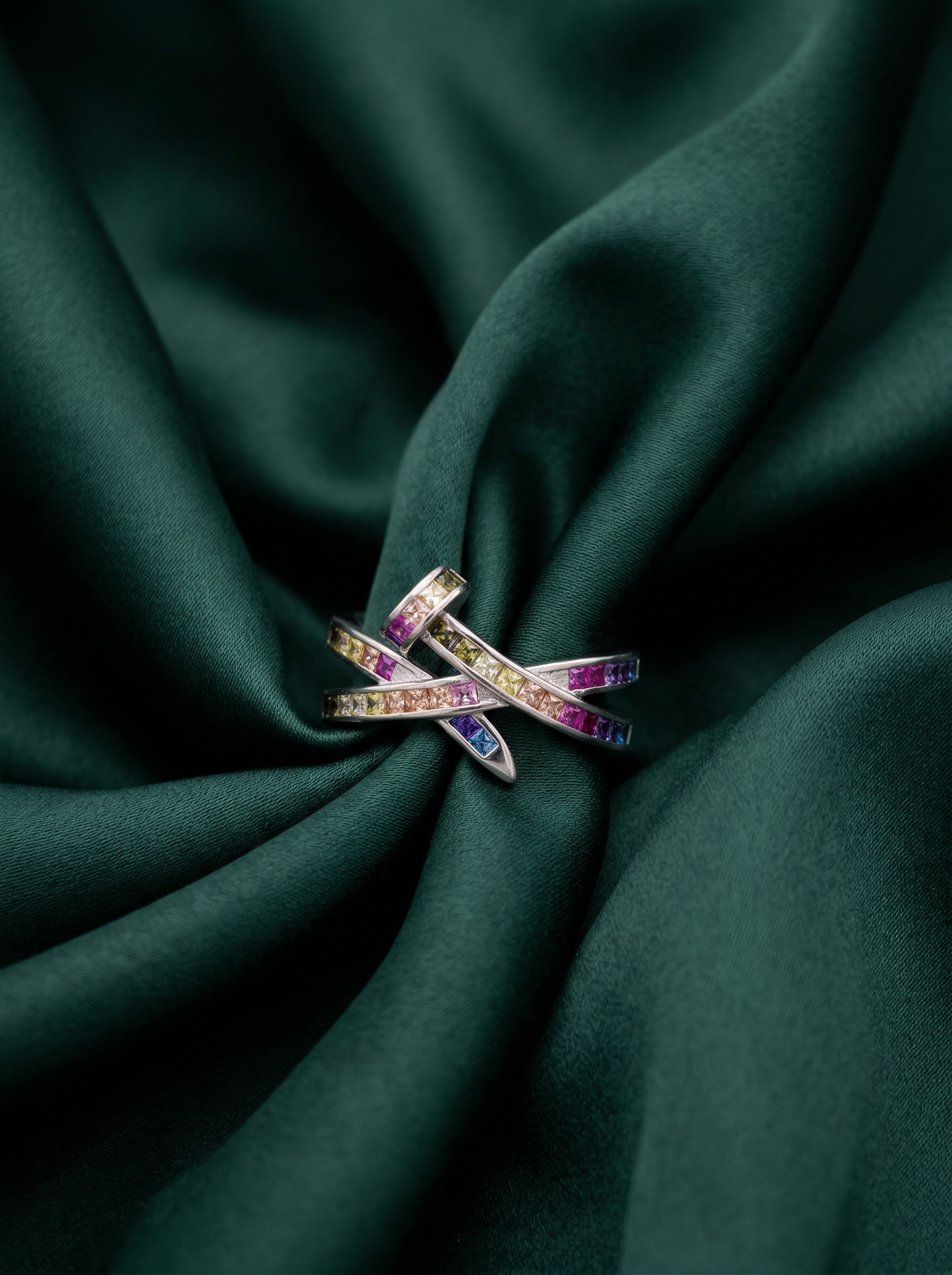 Chromatic Nail Bypass Ring