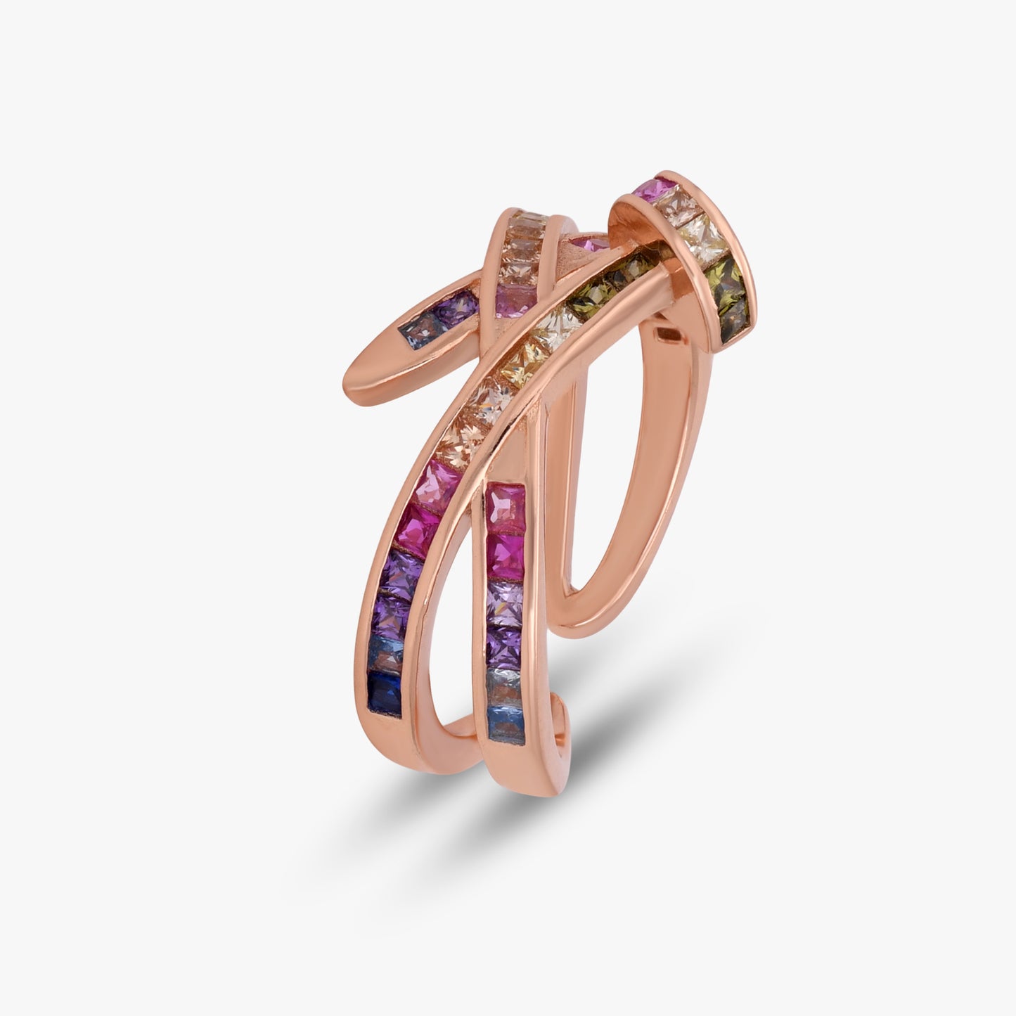 Chromatic Nail Bypass Ring