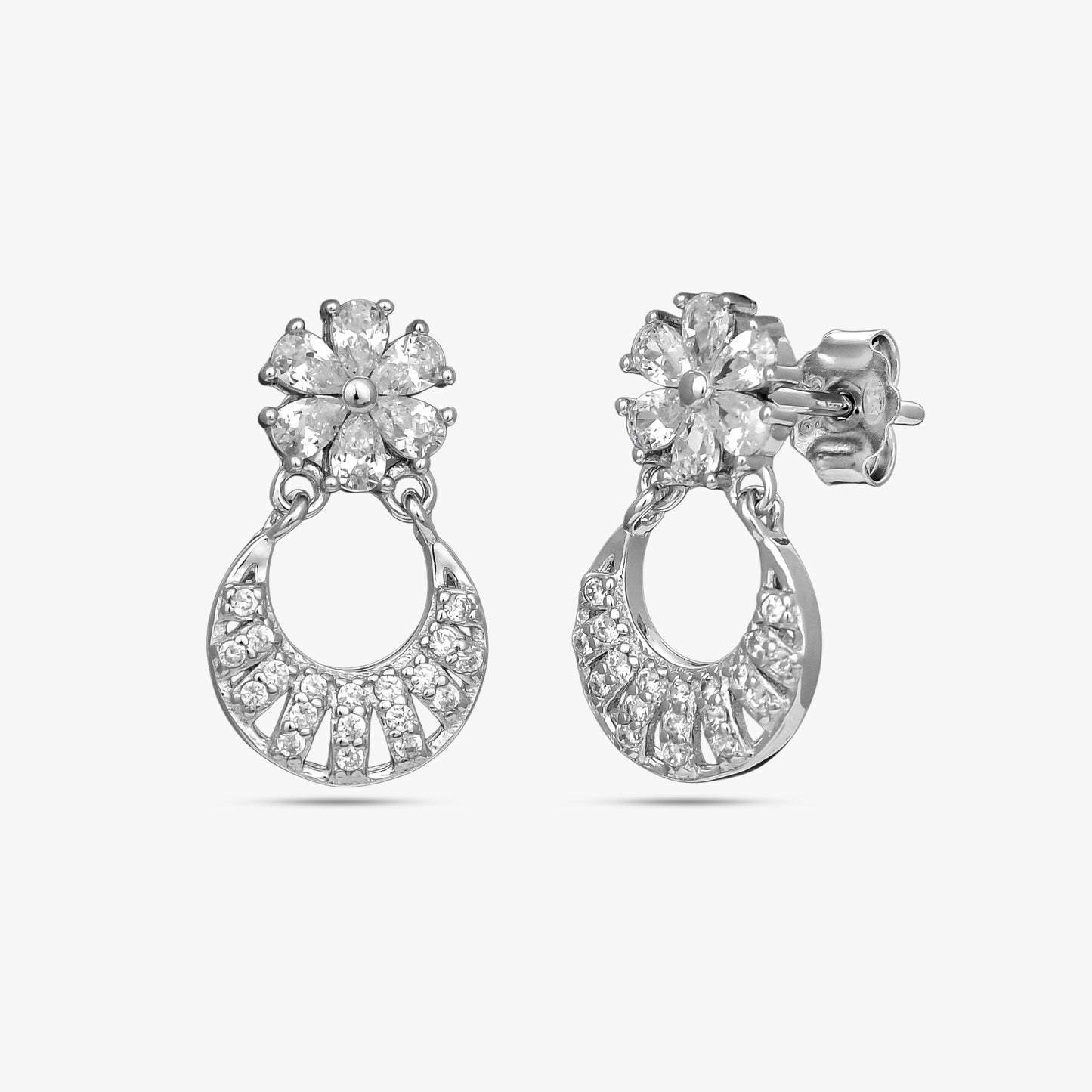 Interlock Fluid Earrings