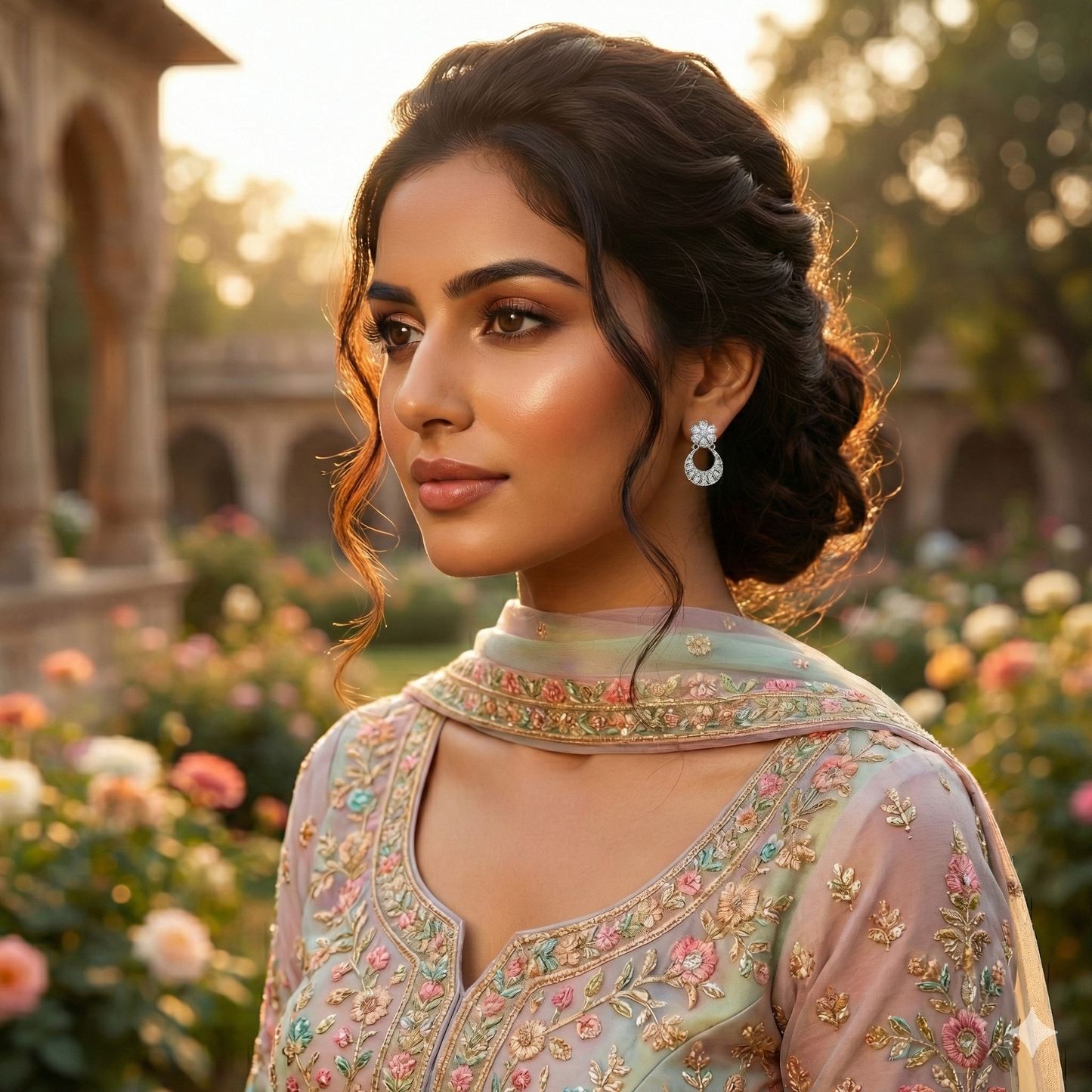 Interlock Fluid Earrings