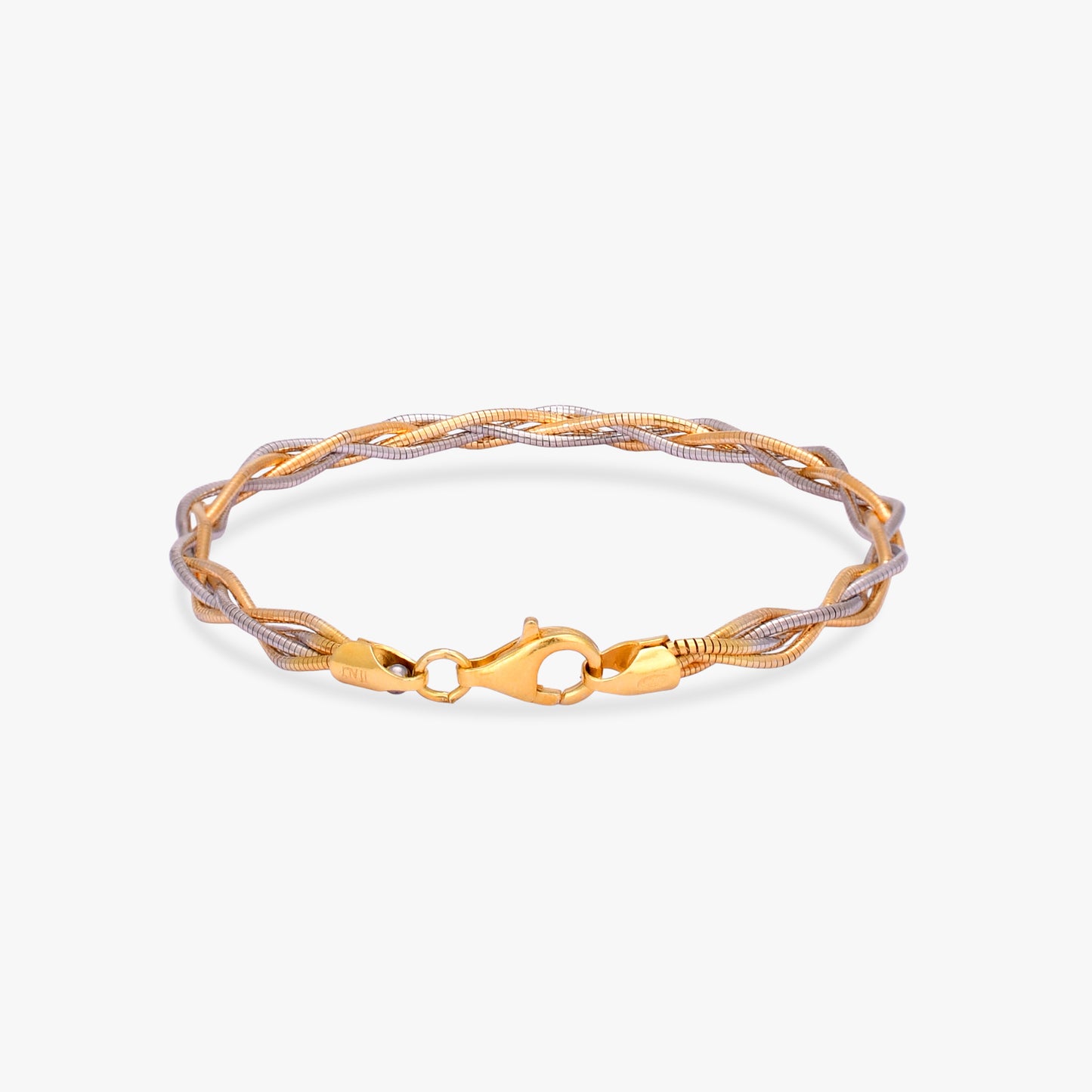 Elegant Tricolor Braided Bracelet
