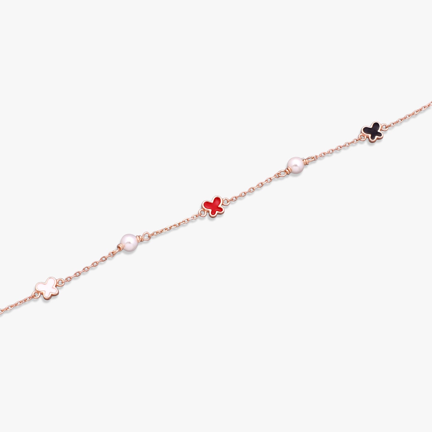 Butterfly Pearl Bracelet