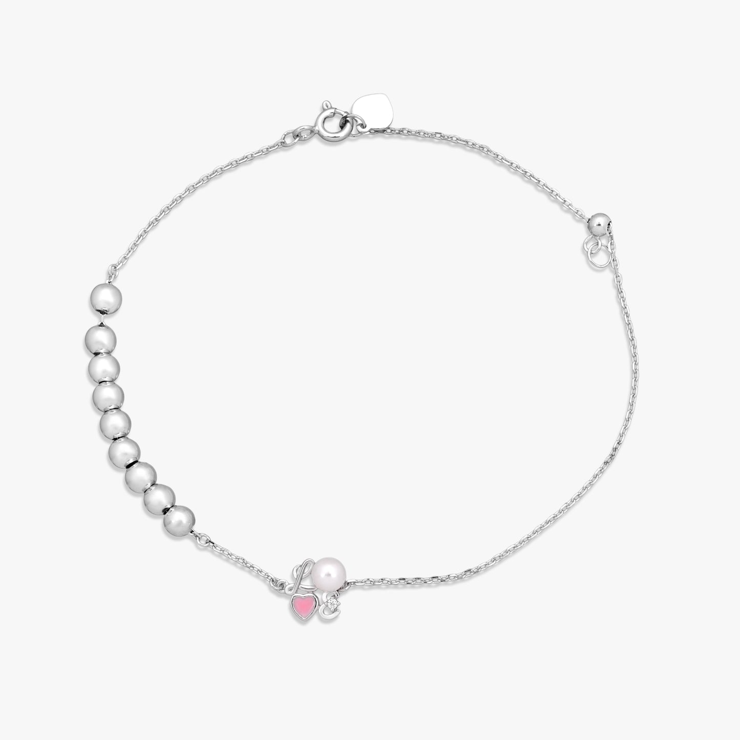 Beaded Charm Bracelet