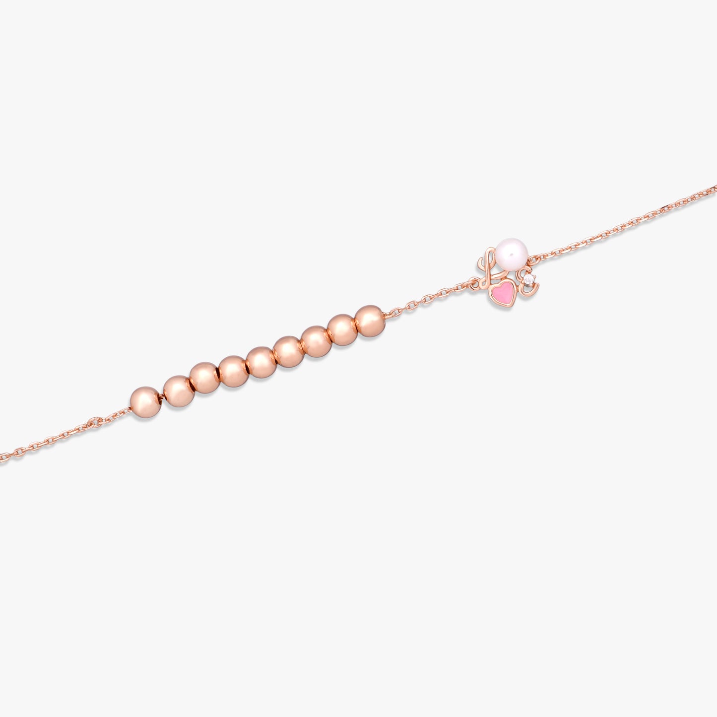 Beaded Charm Bracelet