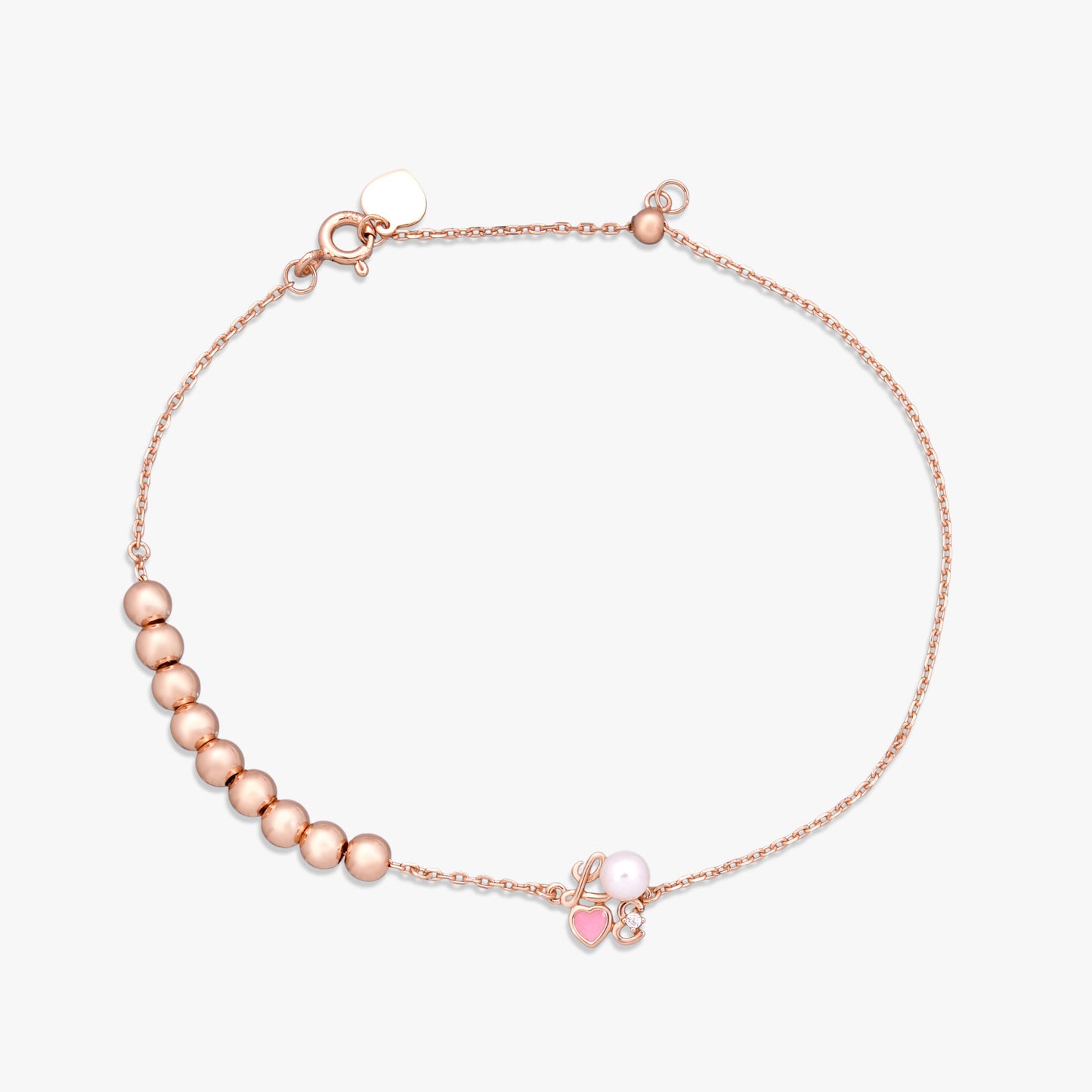 Beaded Charm Bracelet