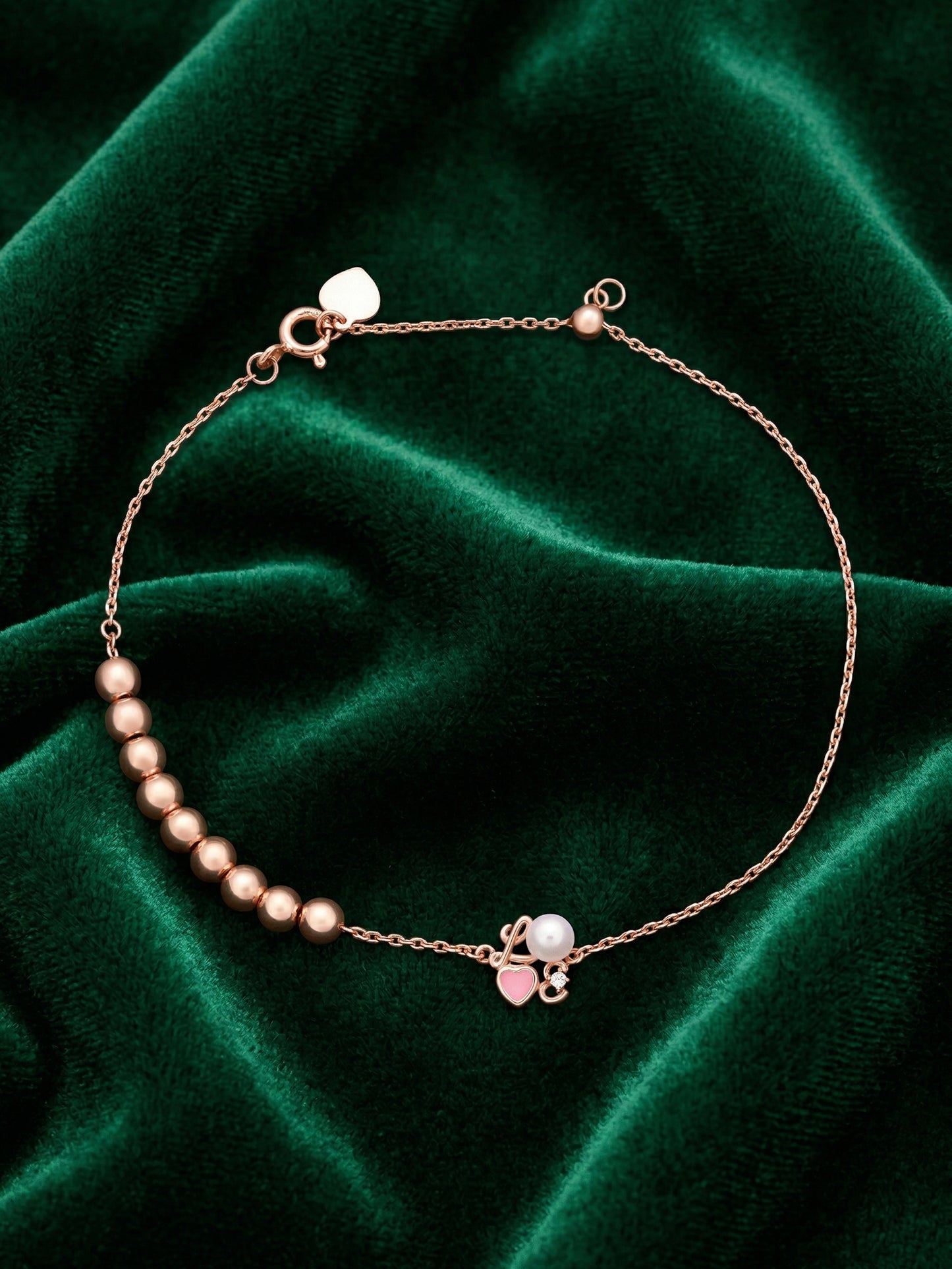 Beaded Charm Bracelet
