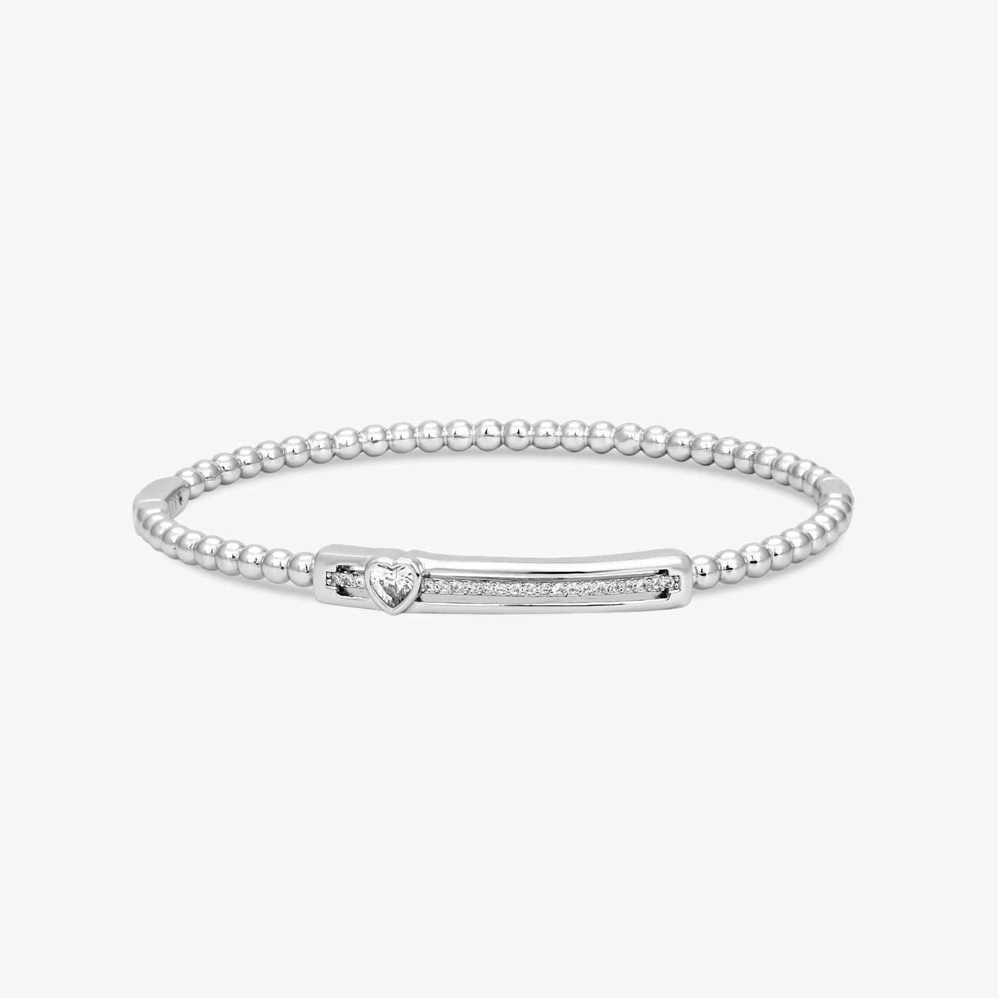 Lumière Beaded Bar Bracelet