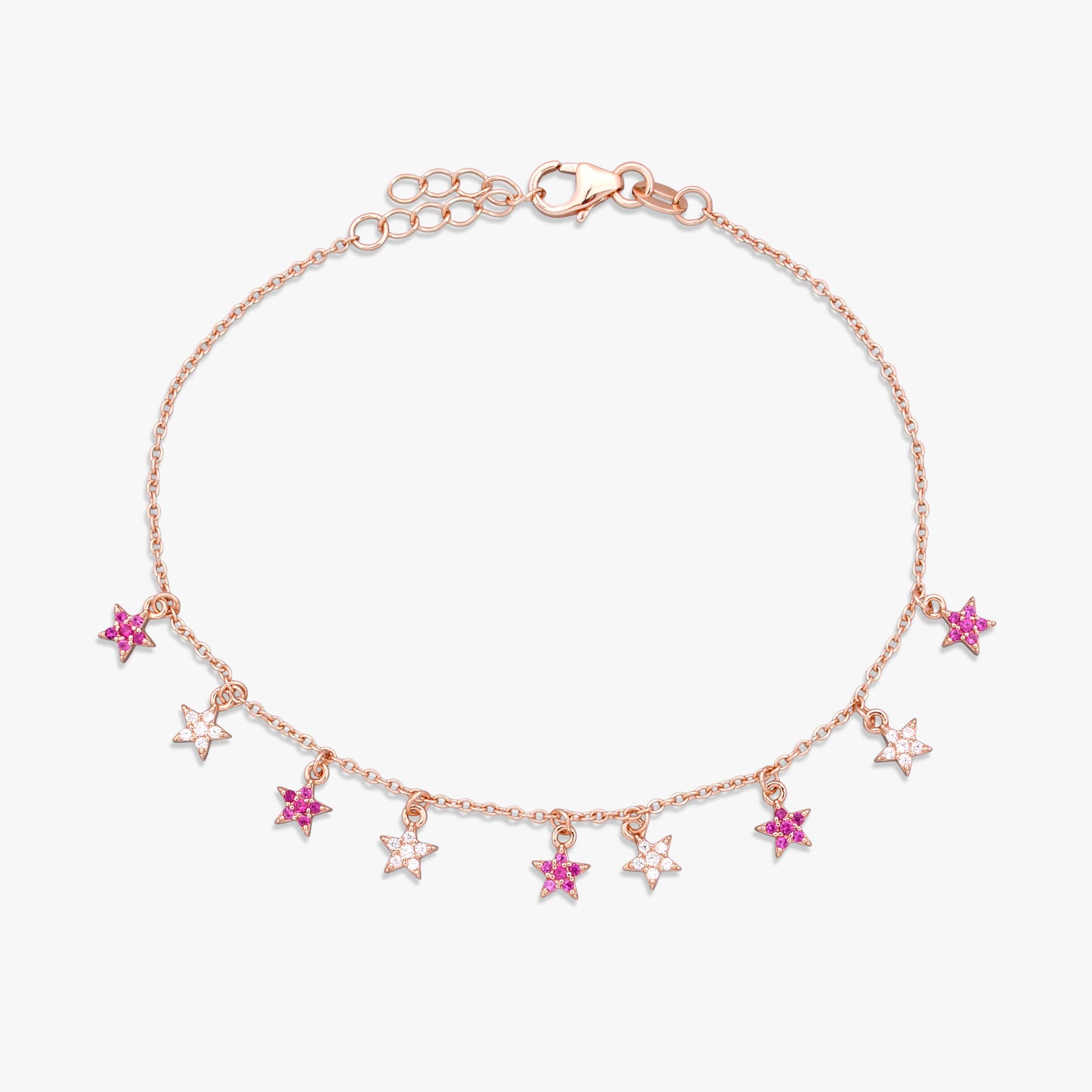 Celestial Pink Star Bracelet