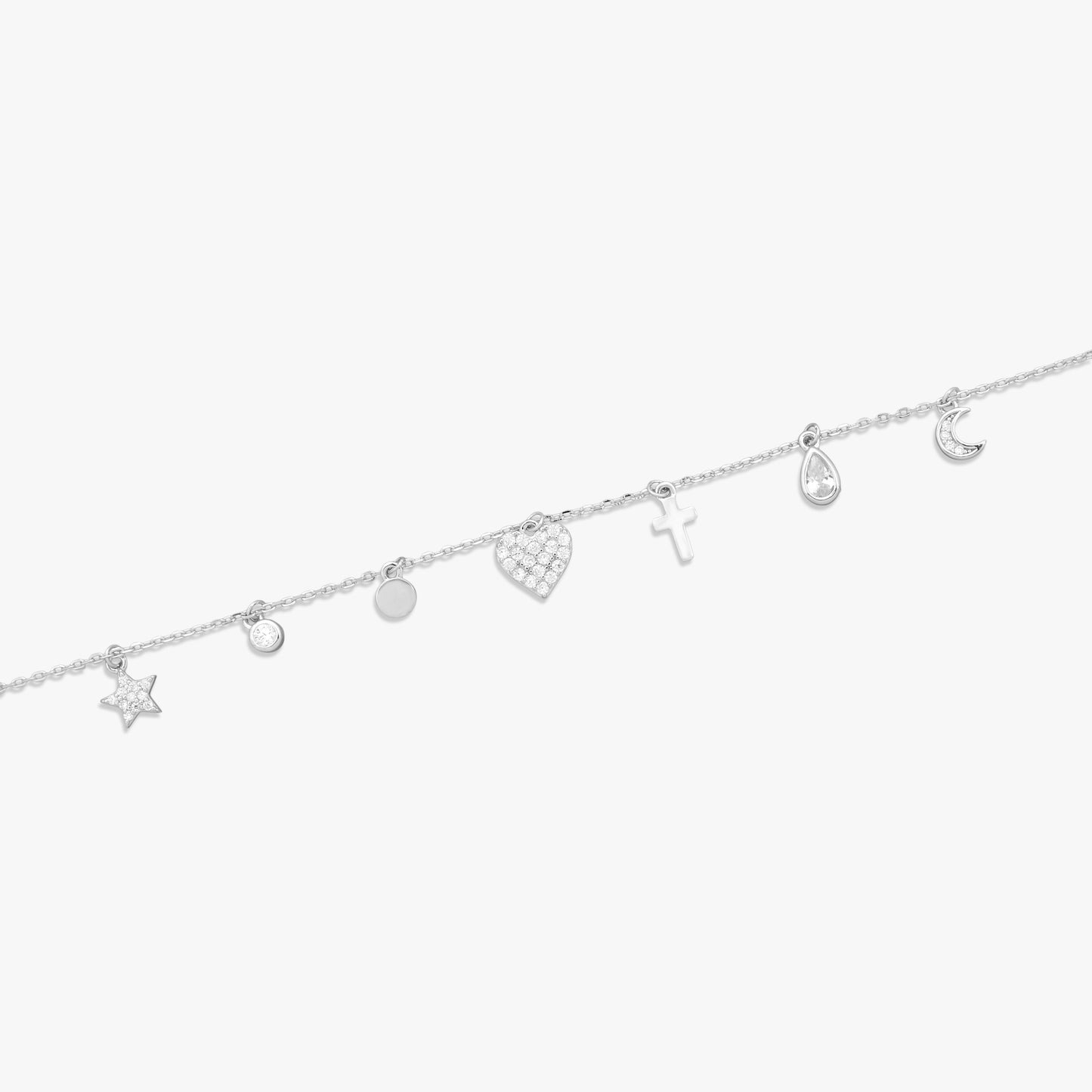 Elegant Multi-Charm Bracelet