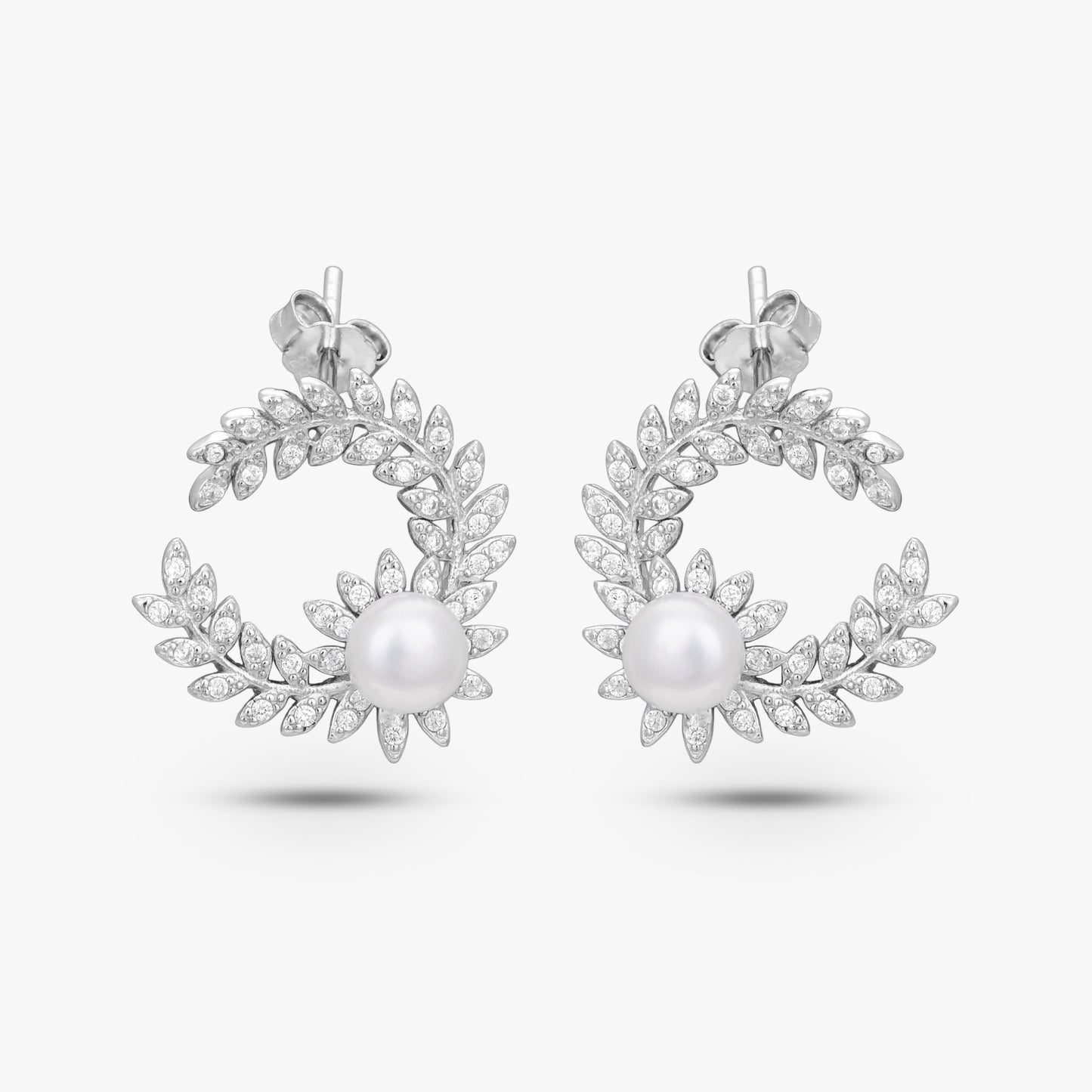 Frosted Pearl Halo Set