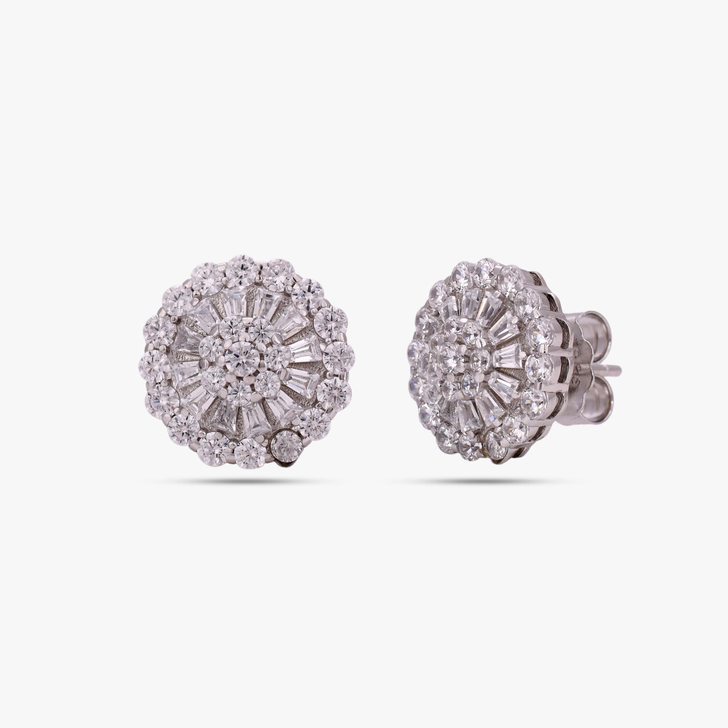 The Grand Bloom Solitaire Studs
