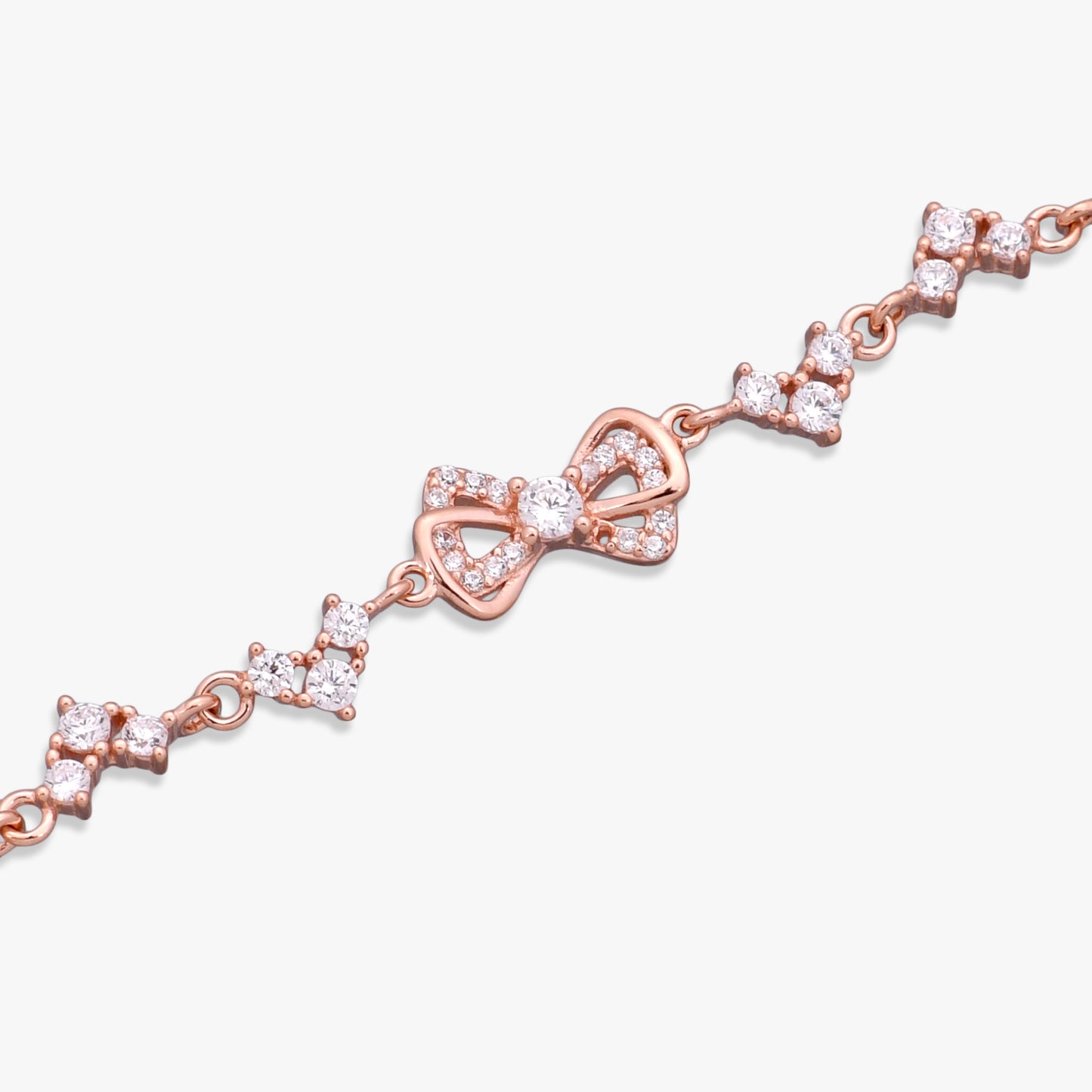 Sterling Silver Bow Bracelet