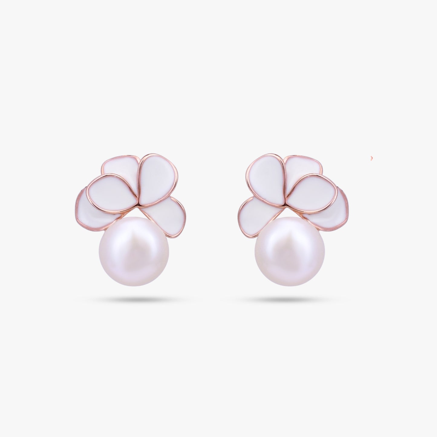 Rose Gold Pearl Set