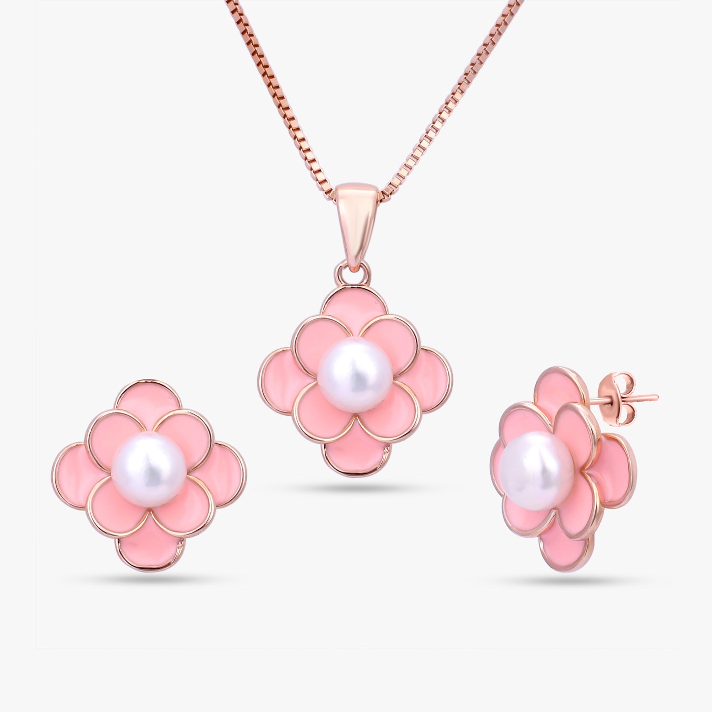 Elegant Rose Flower Jewelry