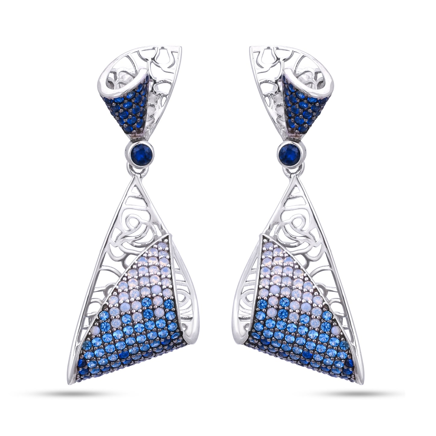 Geometric Filigree Dangles