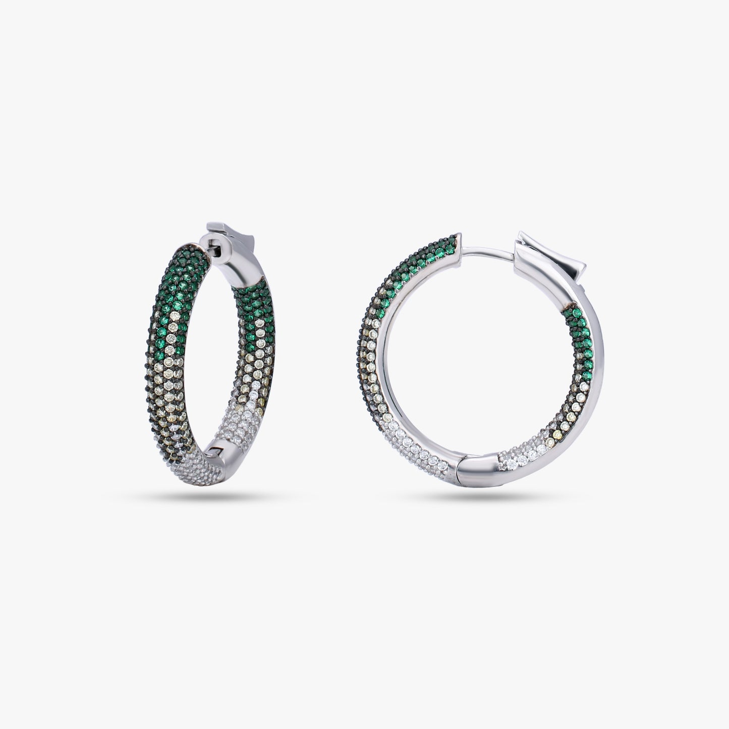 Blue Gradient Hoops