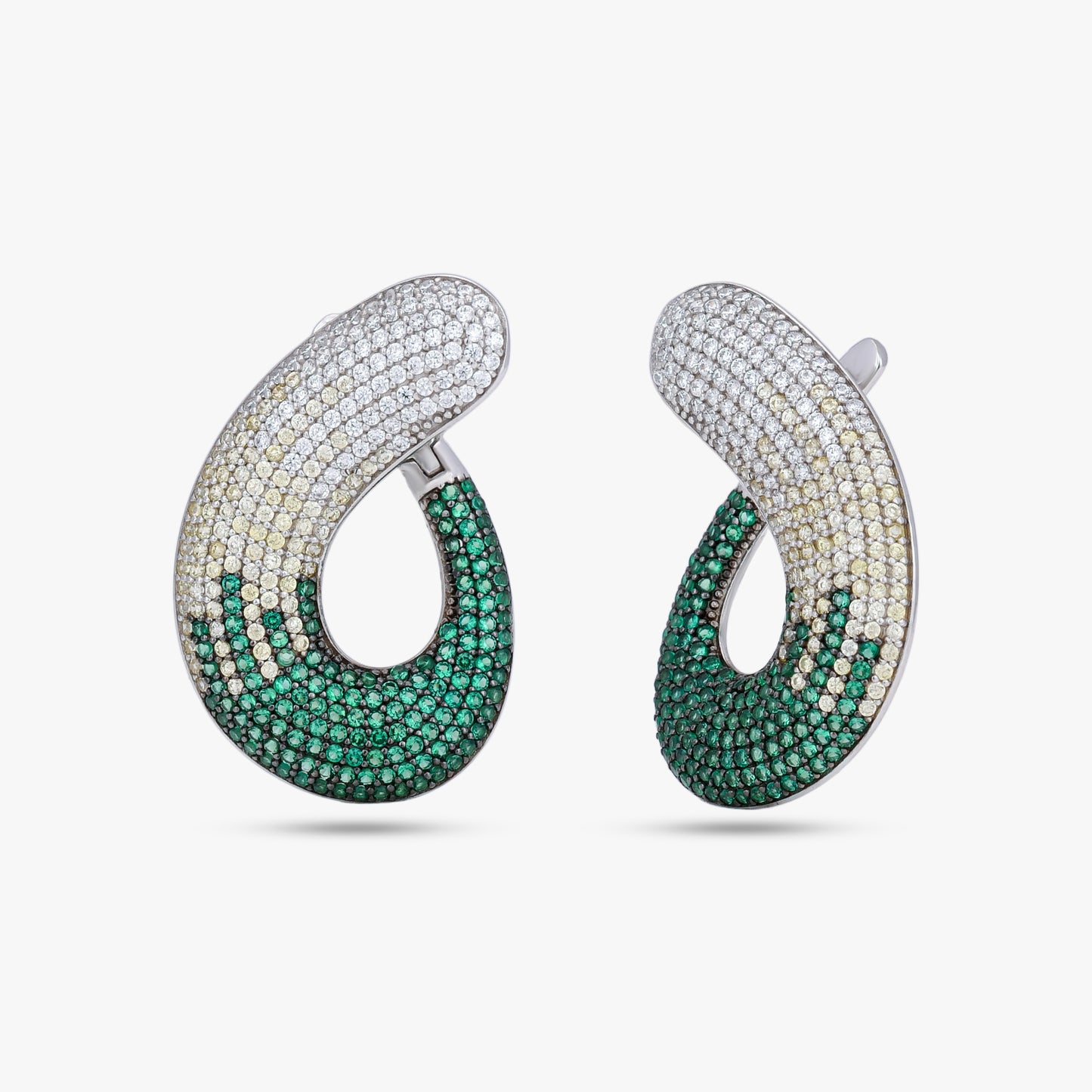 Ombré Gemstone Earring