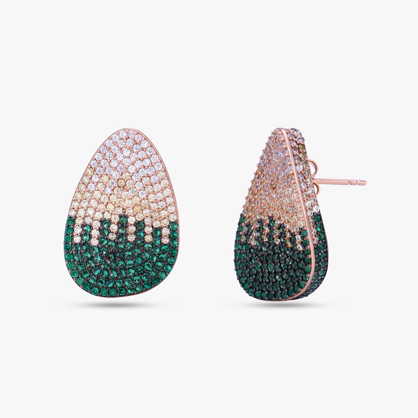 Italian Multicolor Stone Earring