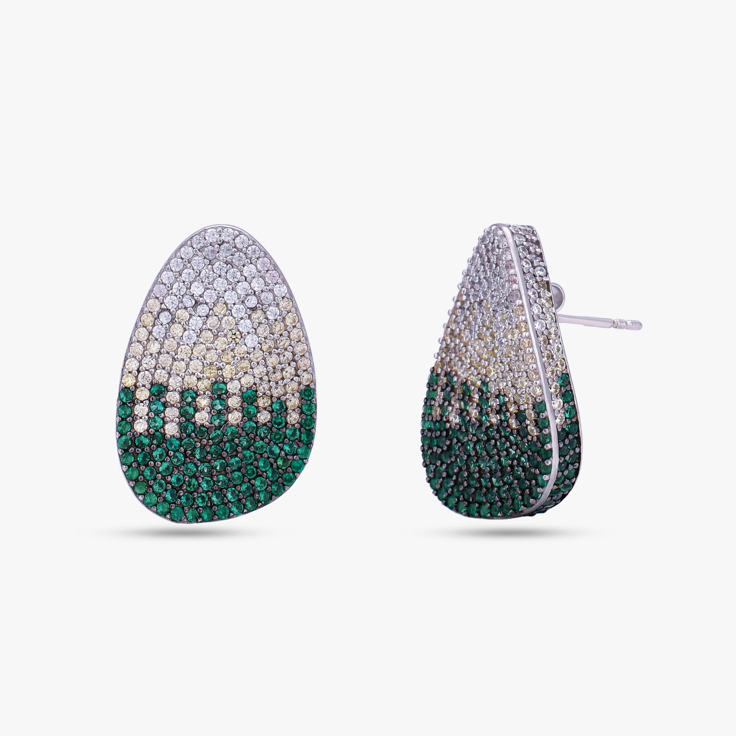 Italian Multicolor Stone Earring