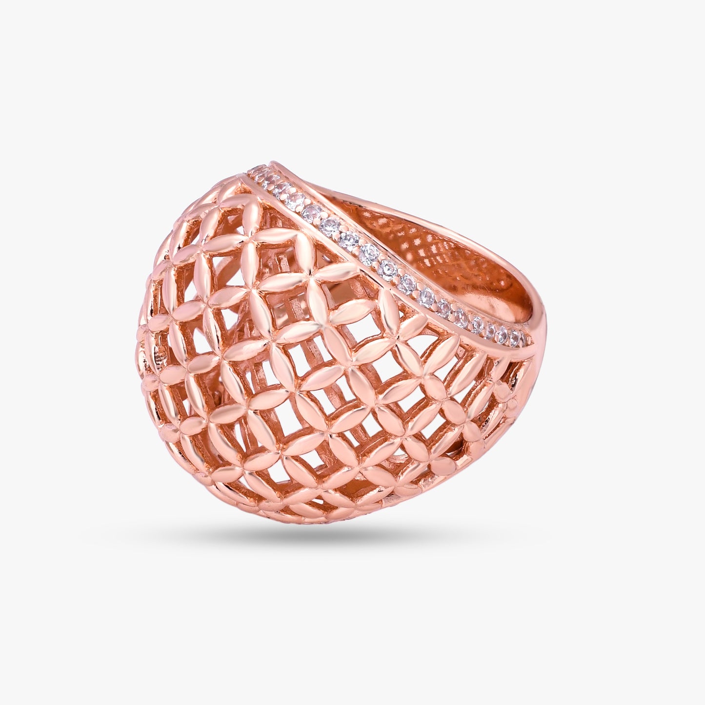 Lattice Dome Ring