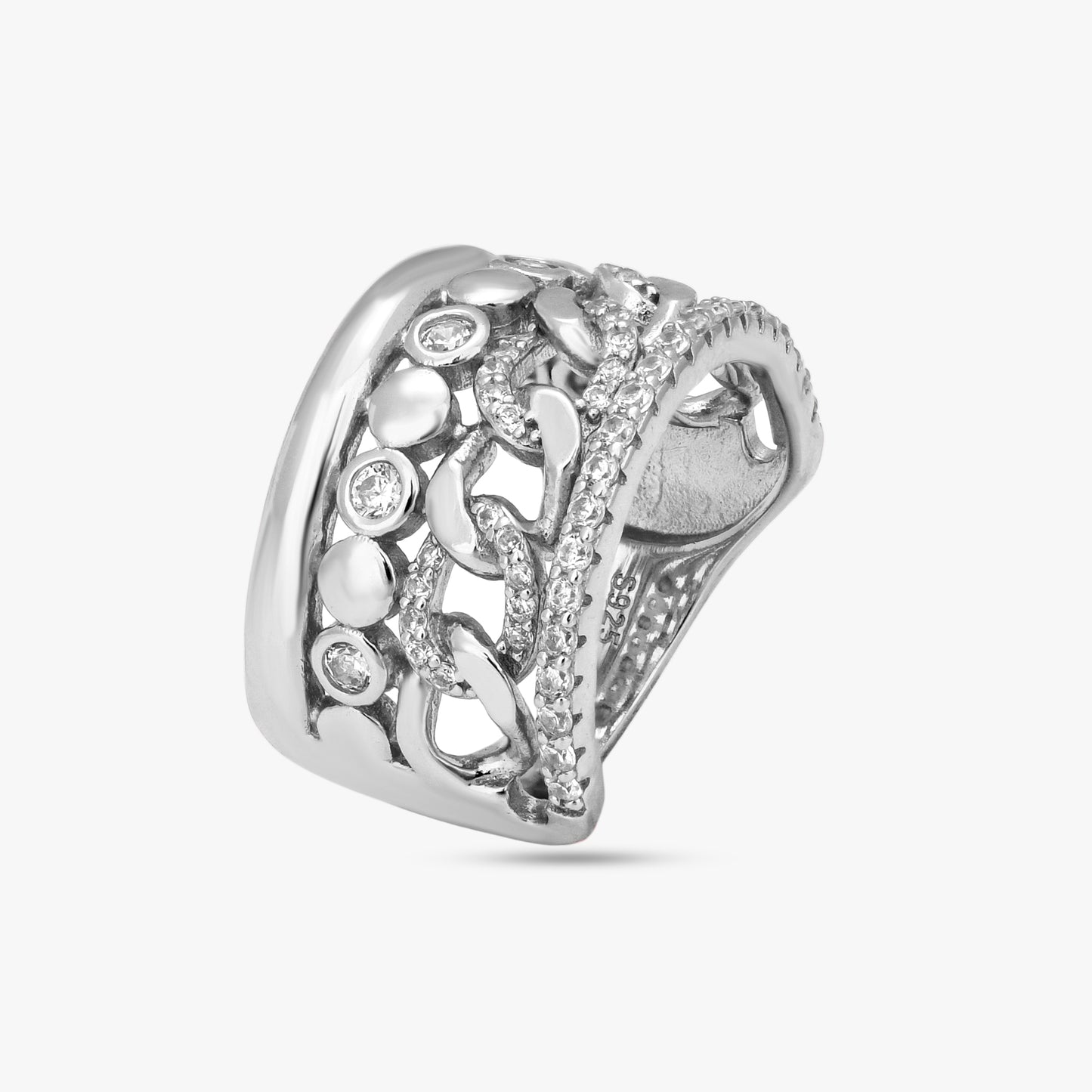 Sparkling Multi-Band Rings