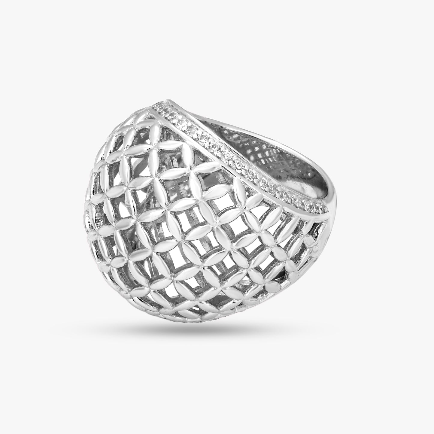 Lattice Dome Ring