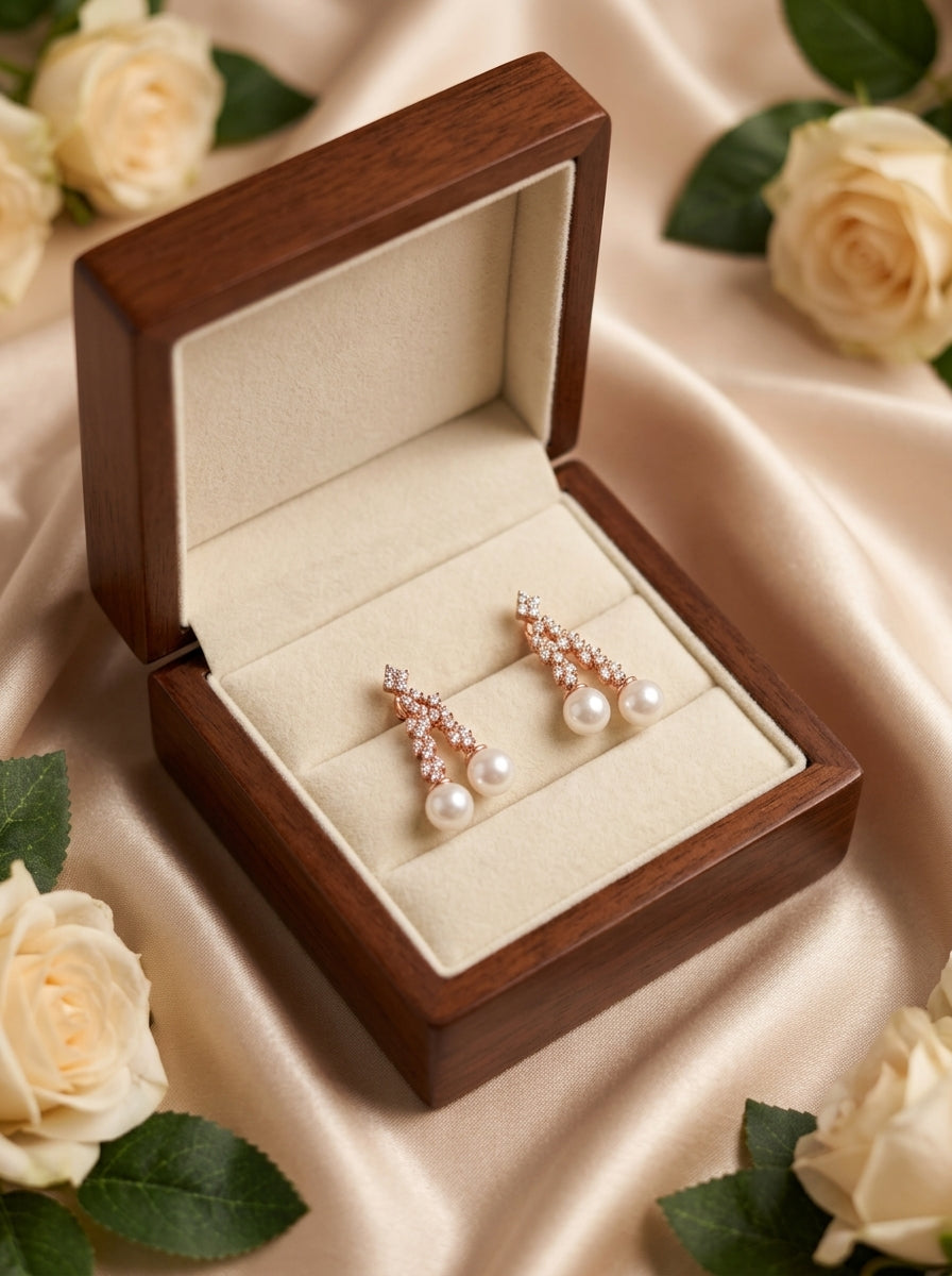 Stellar Pearl Earrings