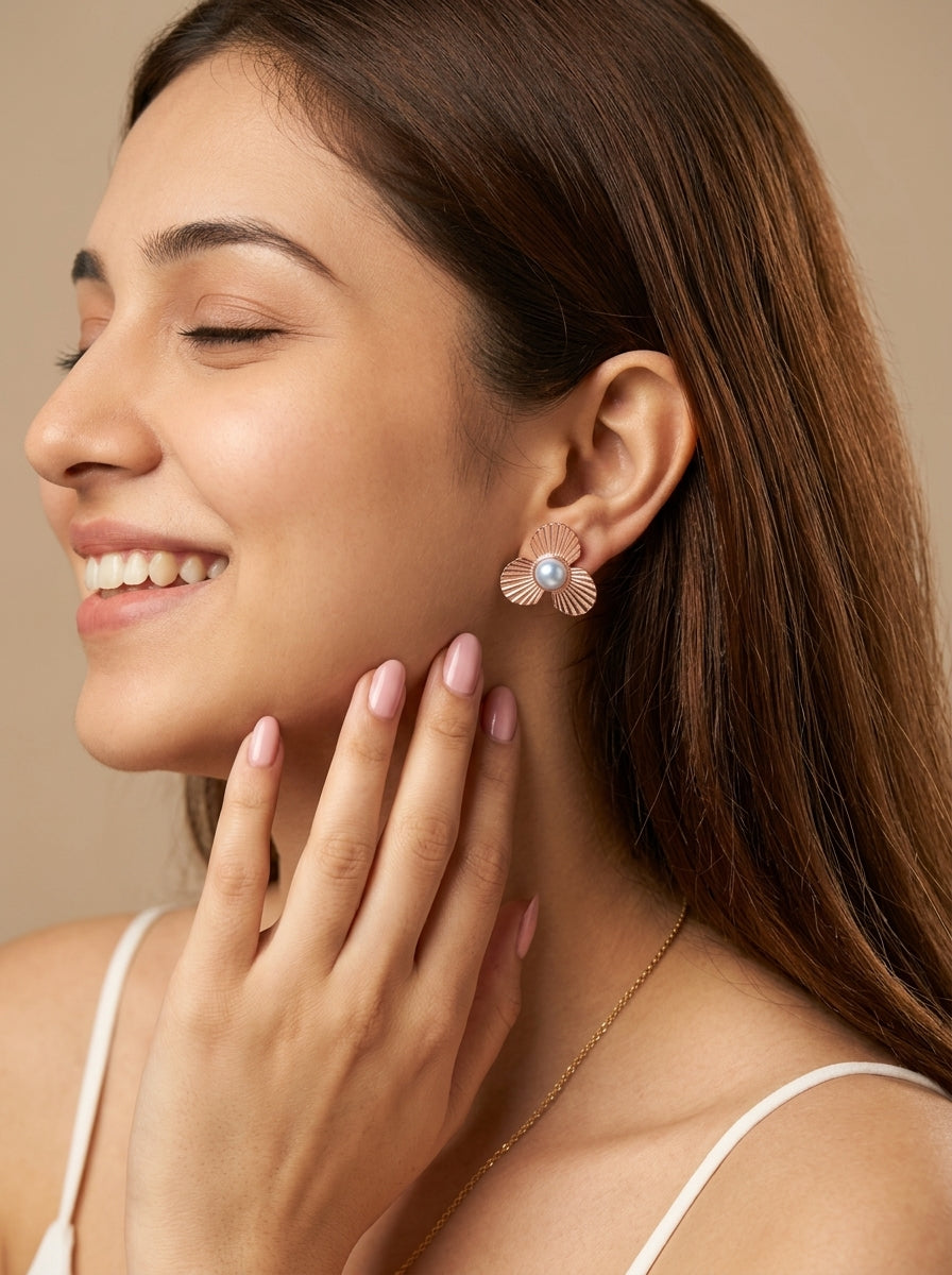 The Radiant Petal Studs