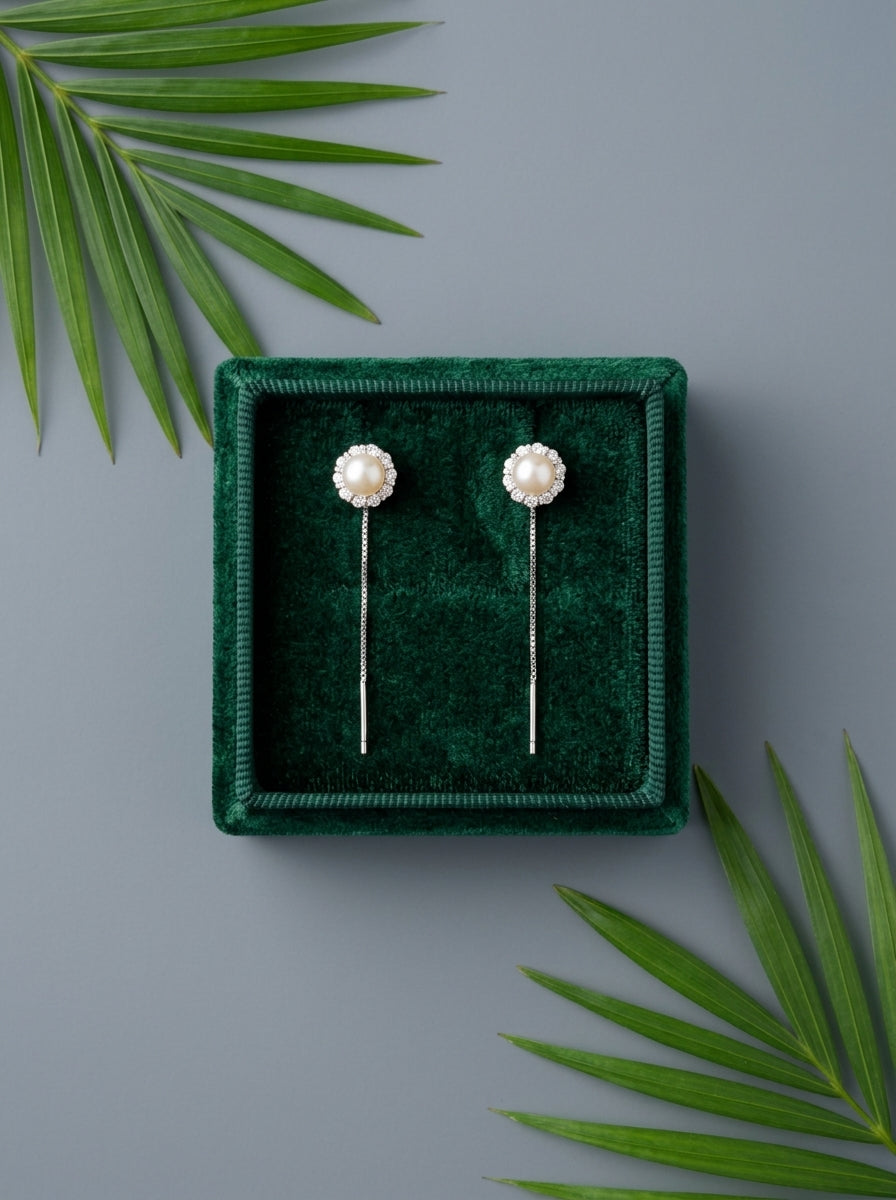 Luminous Drop Earrings