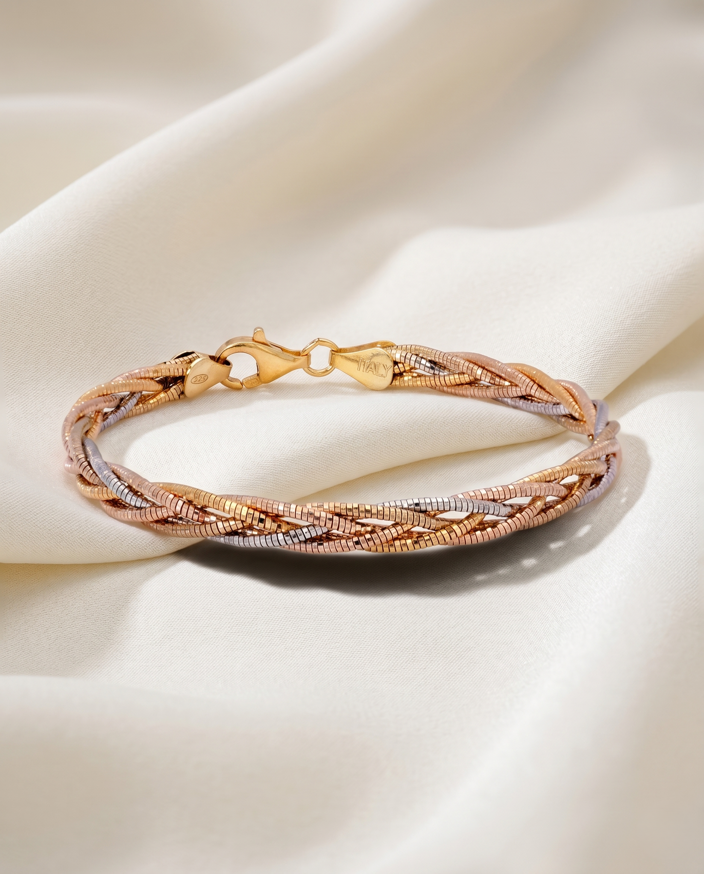 Braided Silver Bracelet