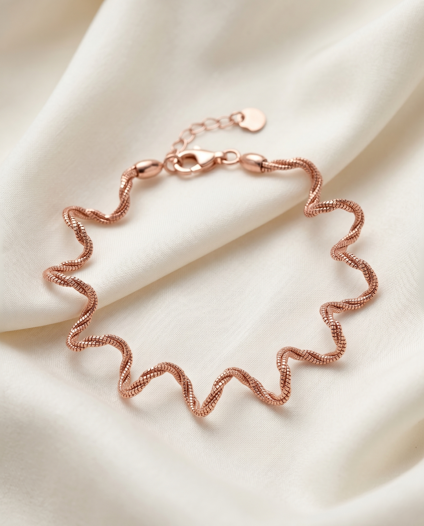 Spiral Silver Bracelet