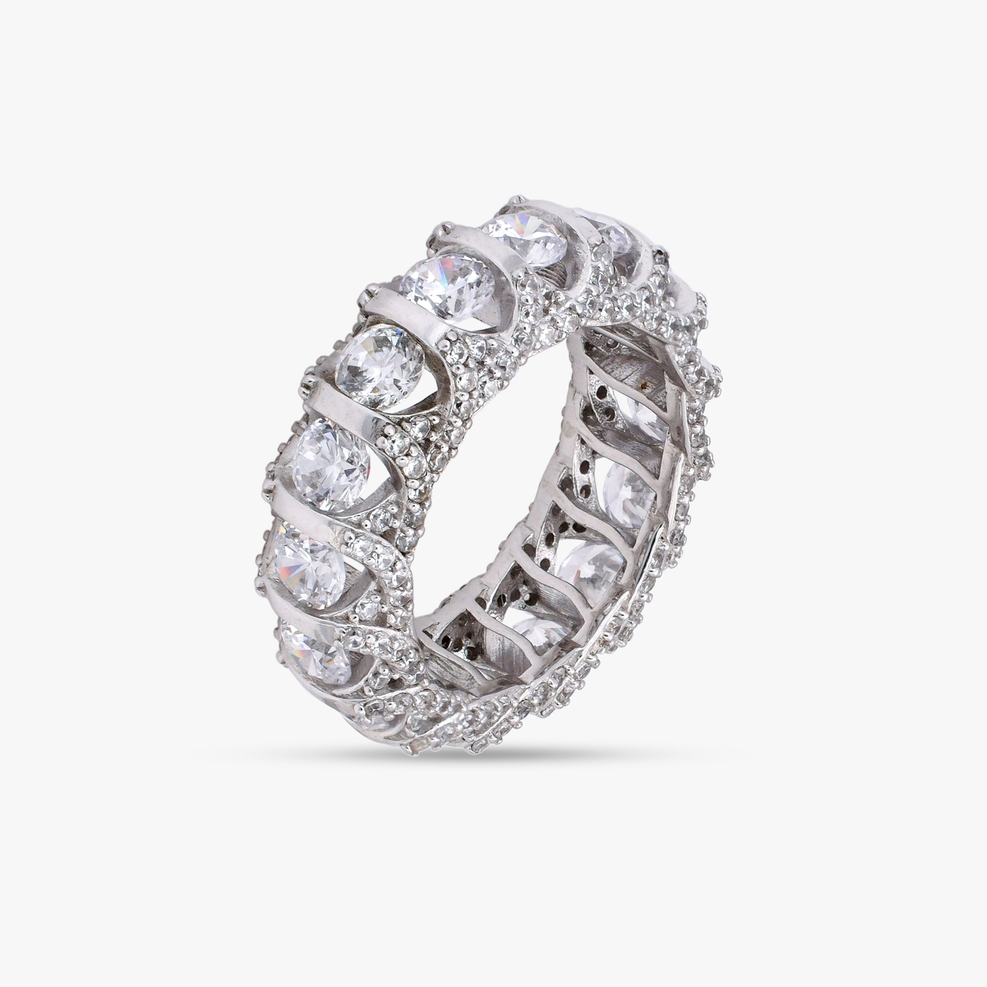 Silver Eternity Band
