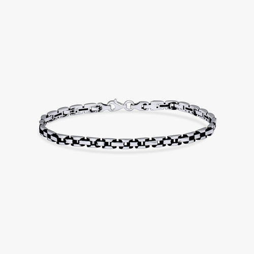 Load image 1 in gallery view. Sleek Silver Box Chain
