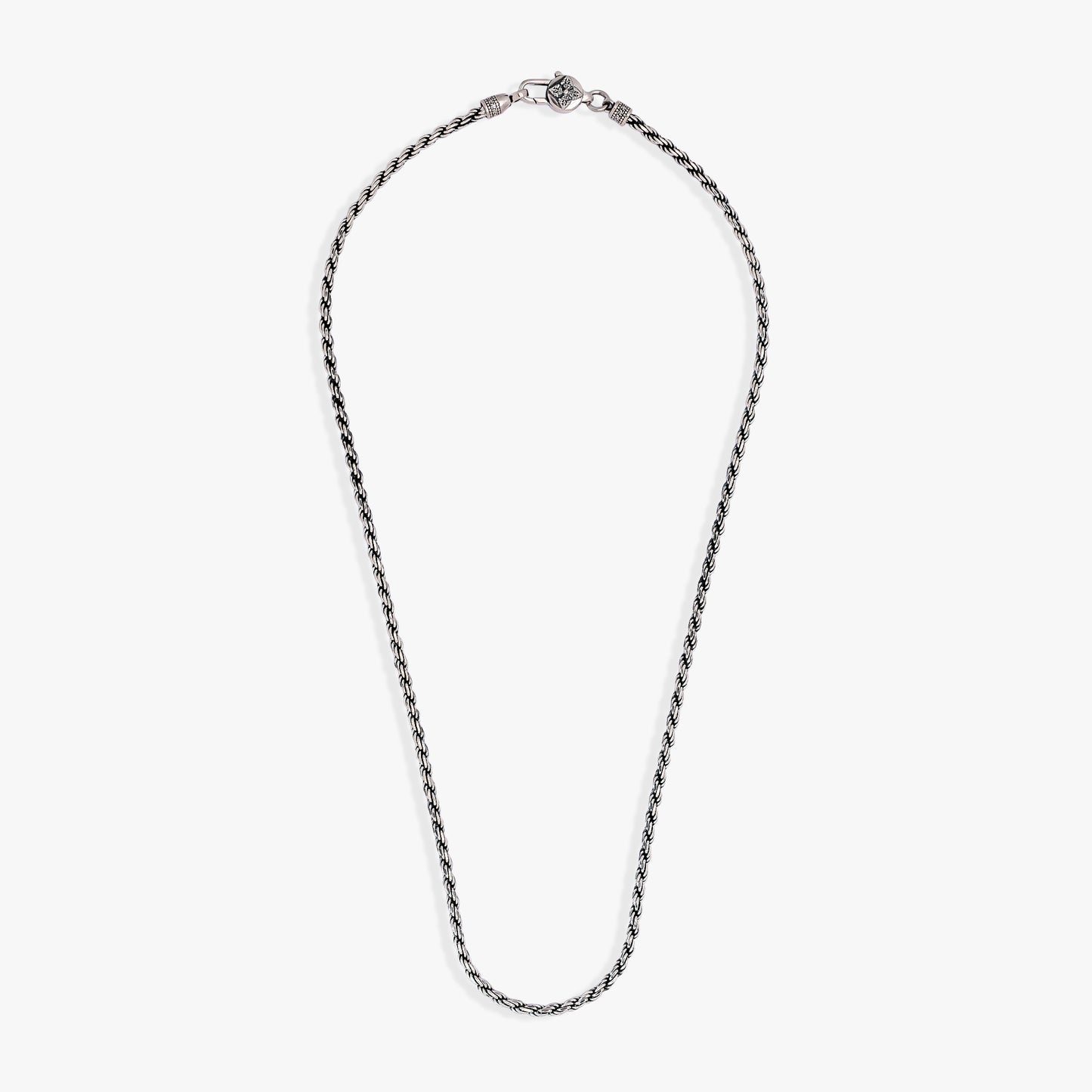 Men's Silver Rope Chain