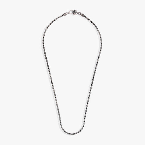 Load image 1 in gallery view. Men's Silver Rope Chain