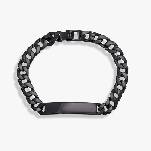Load image 1 in gallery view. Men's Silver ID Chain