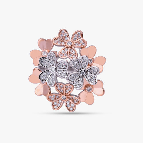 Load image 1 in gallery view. Floral Bouquet Ring